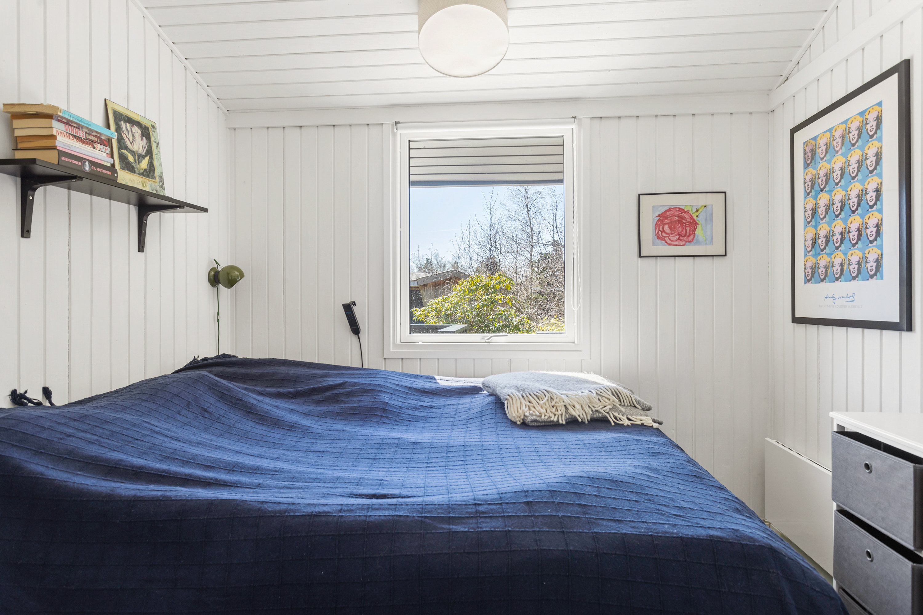 Fremhævet soveværelse billede i fuldskærmstilstand. Billede af Rugholm 25, 9970 Strandby