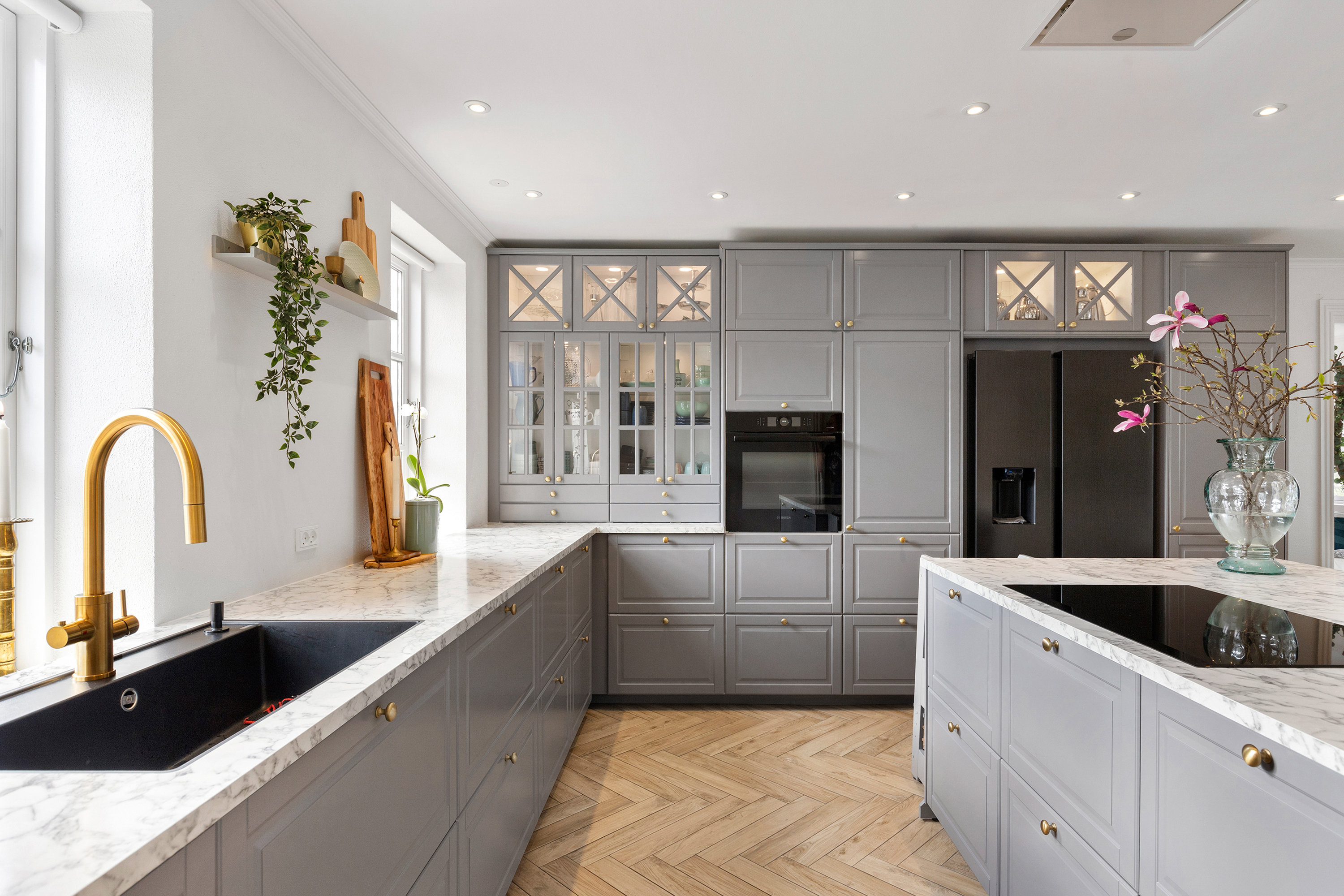 Fremhævet køkken billede i fuldskærmstilstand. Billede af Gøttrupvej 65, Fredbjerg, 9640 Farsø