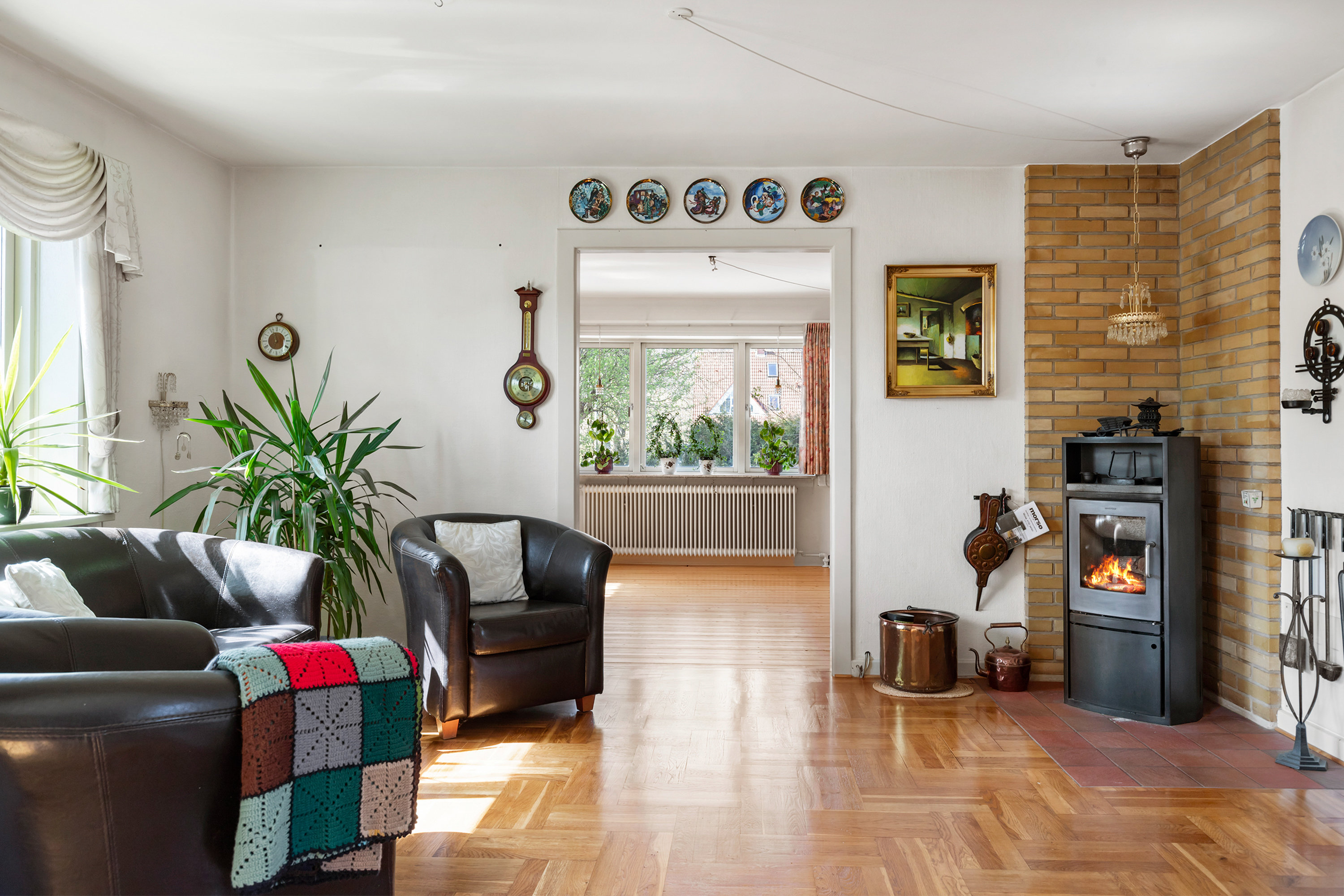 Fremhævet stue billede i fuldskærmstilstand. Billede af Birkevej 28, 9620 Aalestrup