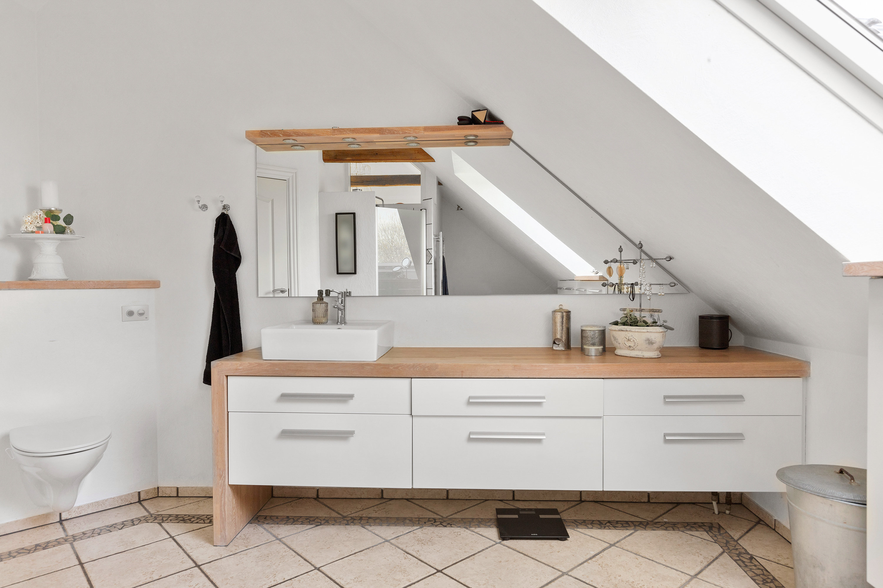 Fremhævet badeværelse billede i fuldskærmstilstand. Billede af Gøttrupvej 65, Fredbjerg, 9640 Farsø