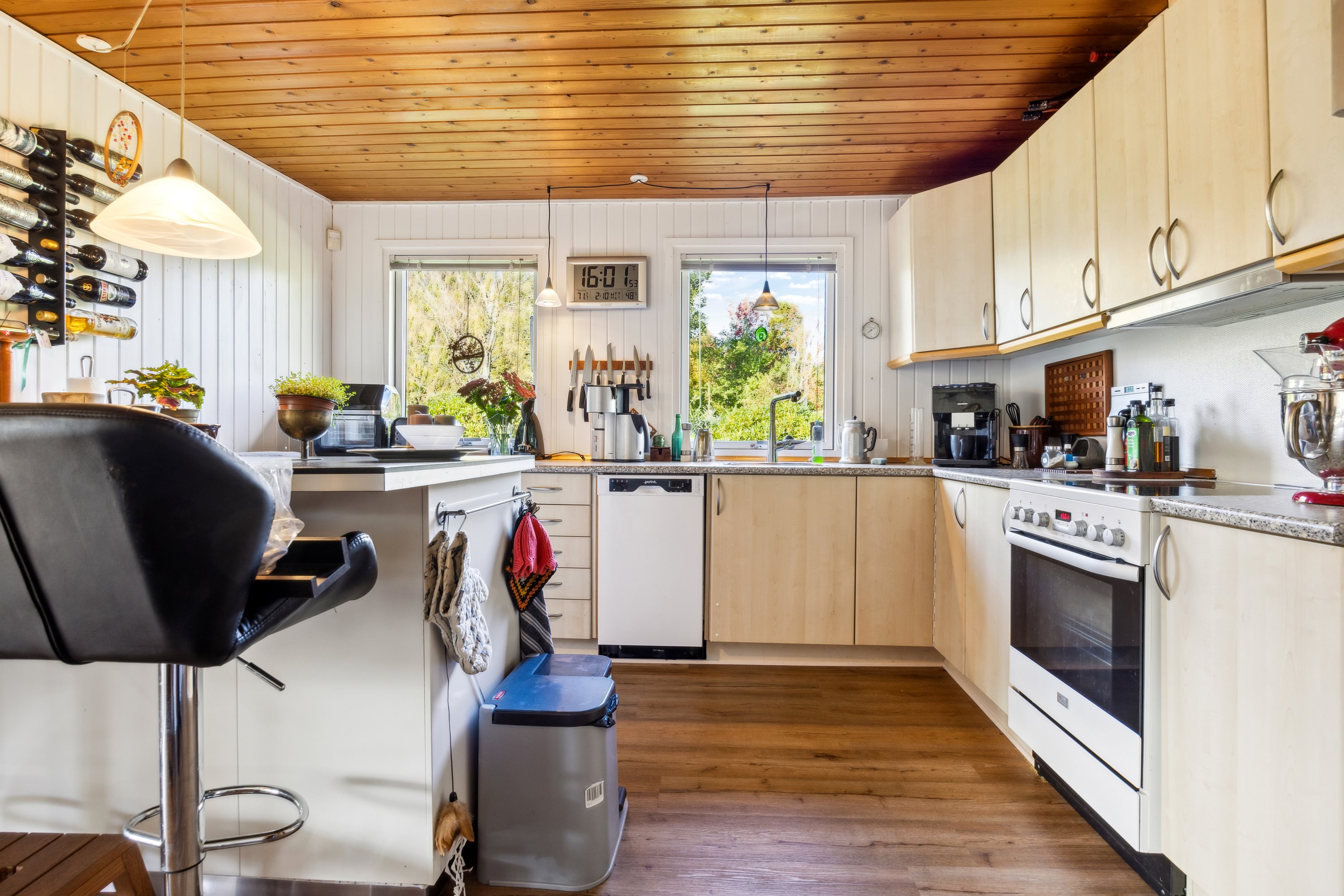 Fremhævet køkken billede i fuldskærmstilstand. Billede af Kongestien 39, Koldkær, 9370 Hals