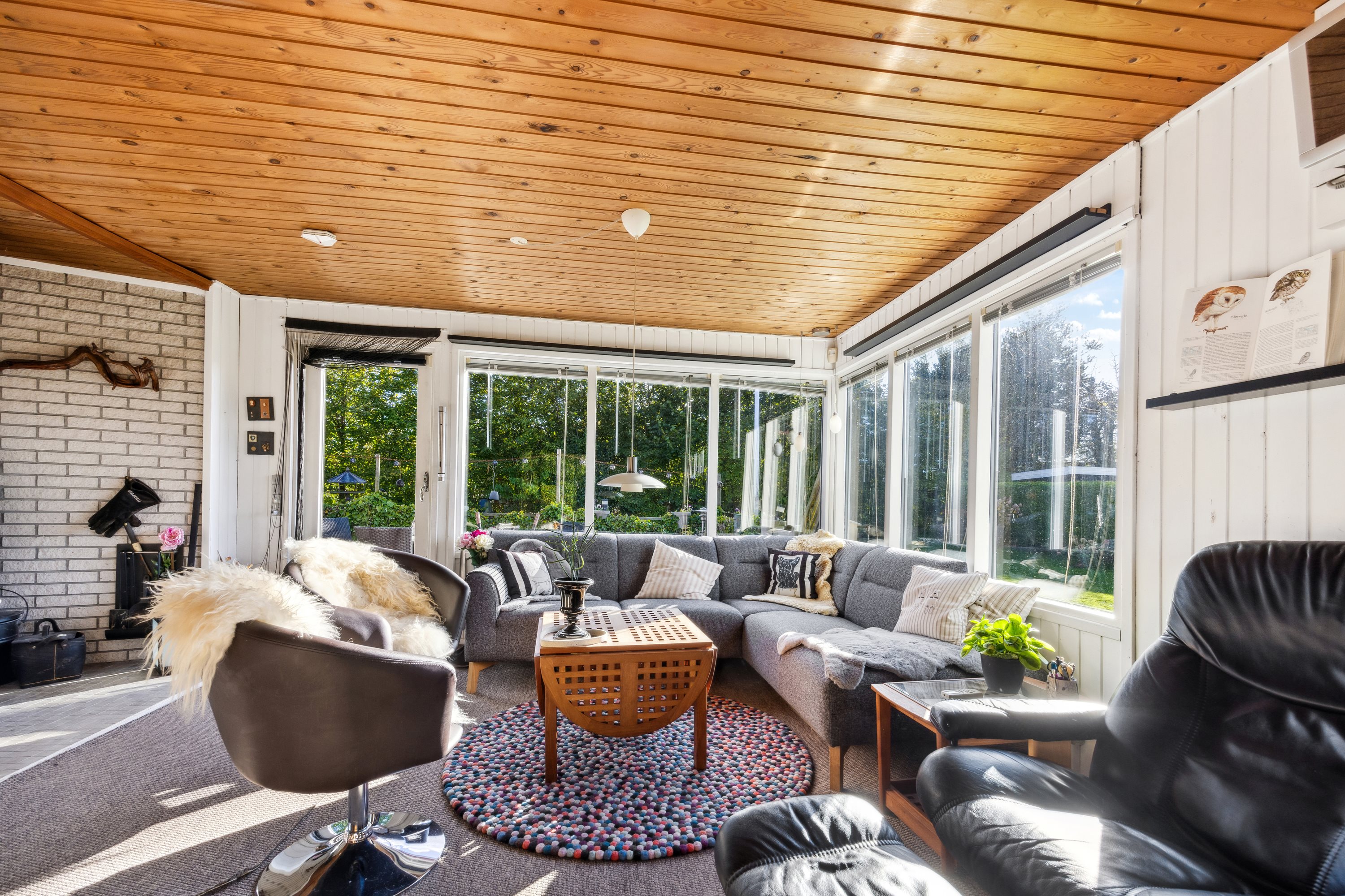 Fremhævet stue billede i fuldskærmstilstand. Billede af Kongestien 39, Koldkær, 9370 Hals