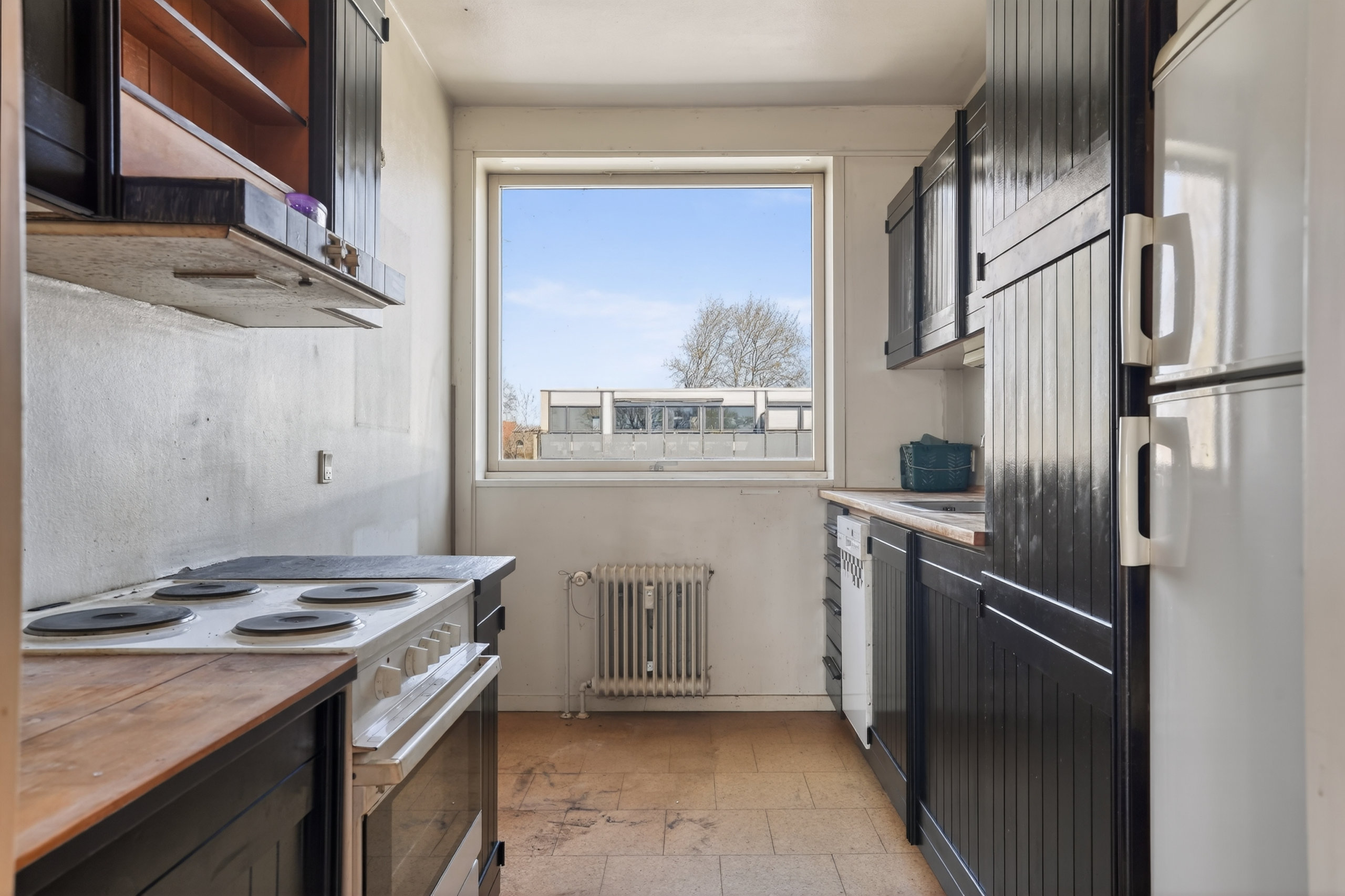 Fremhævet køkken billede i fuldskærmstilstand. Billede af Parken 19, 2. th., 3480 Fredensborg