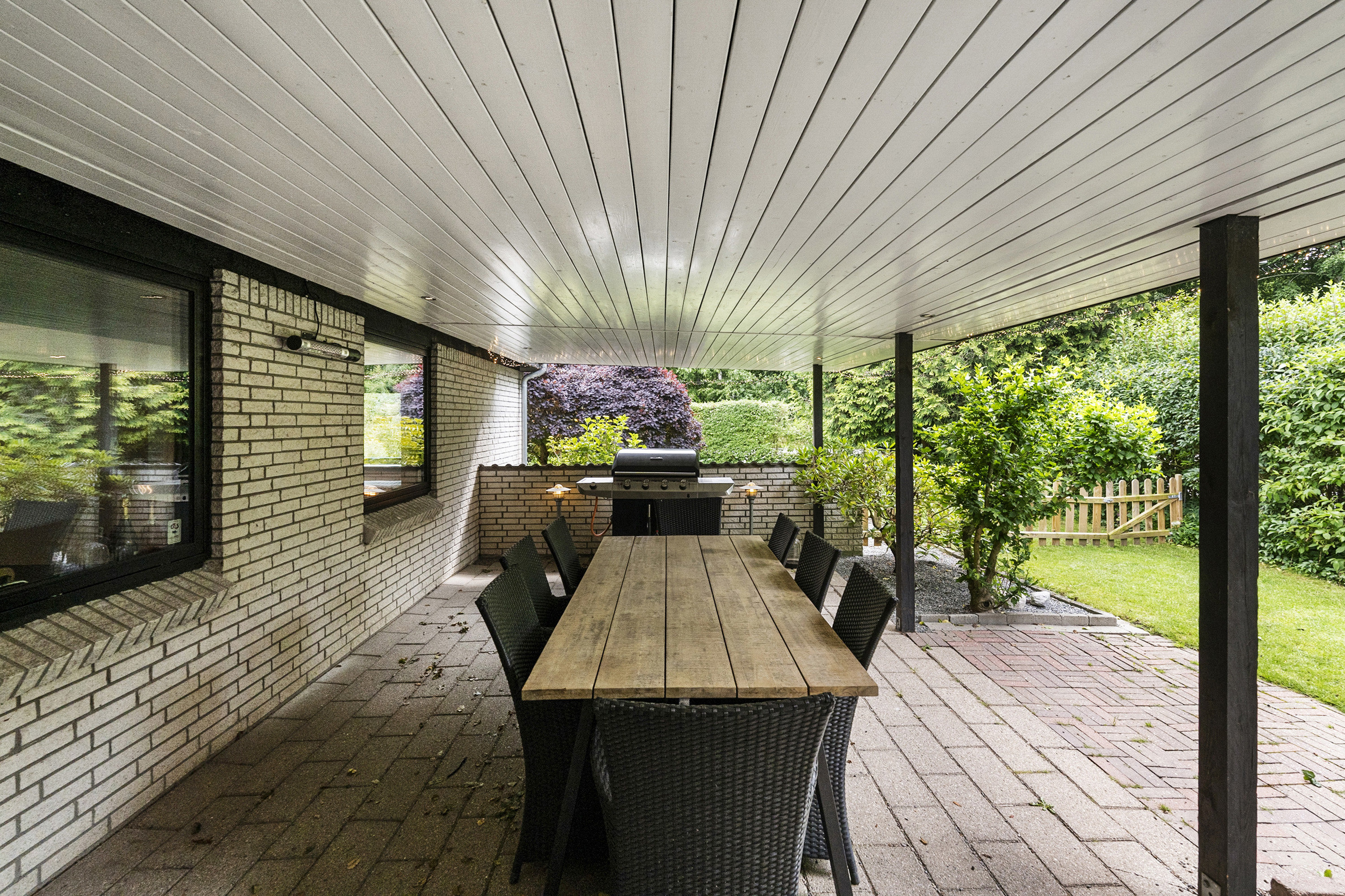 Fremhævet terrasse billede i fuldskærmstilstand. Billede af Faaborgvej 205, Sanderum, 5250 Odense SV