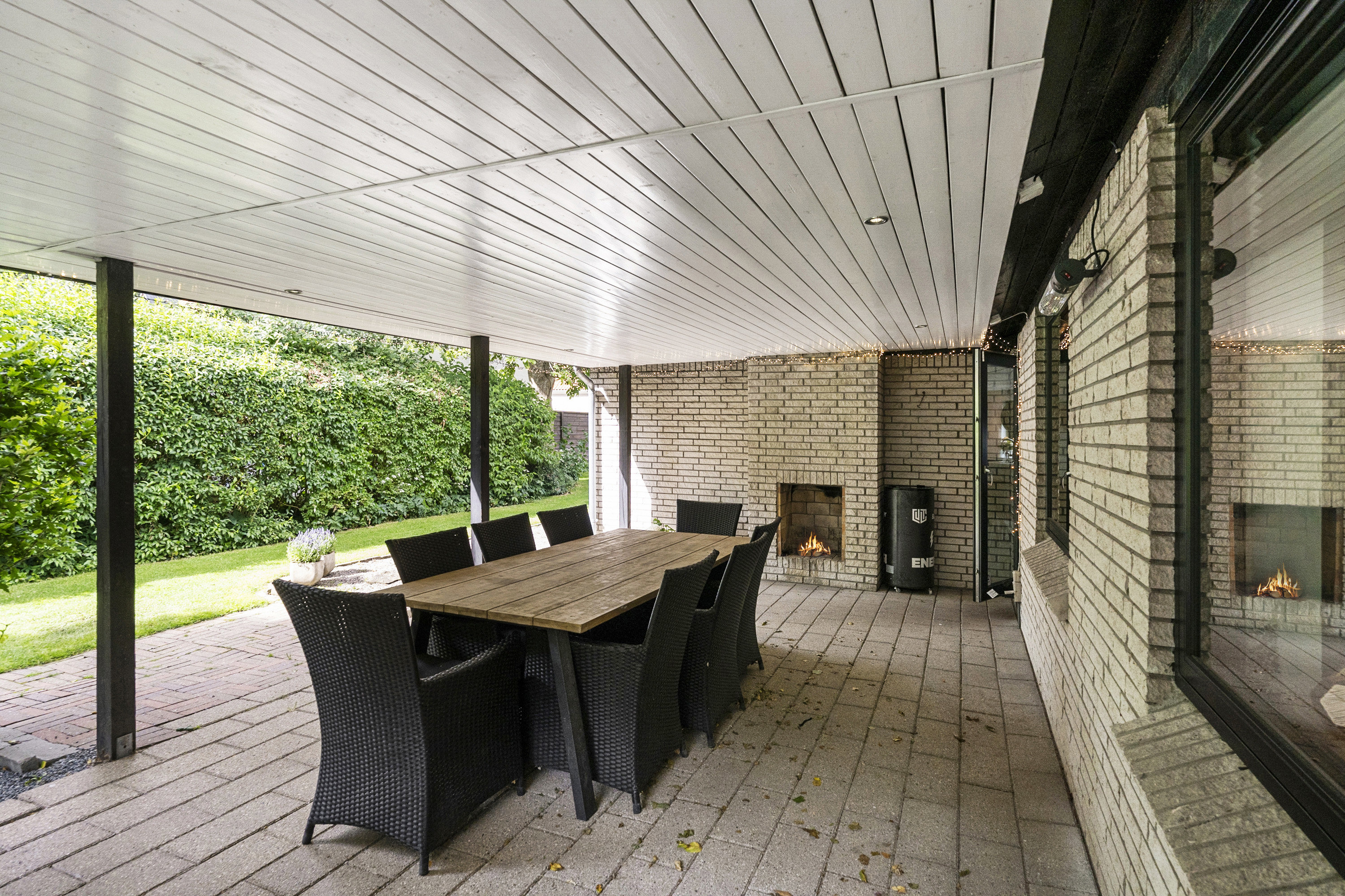 Fremhævet terrasse billede i fuldskærmstilstand. Billede af Faaborgvej 205, Sanderum, 5250 Odense SV