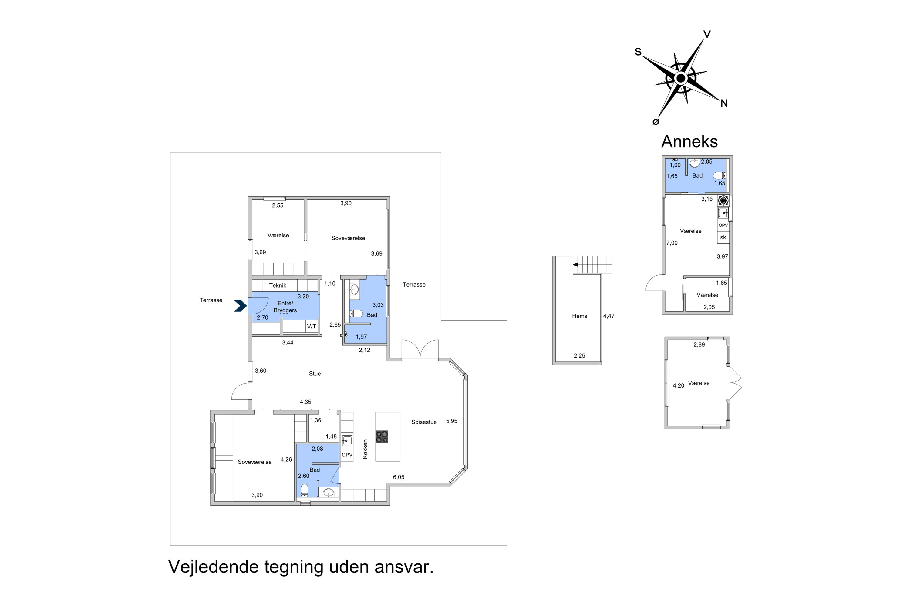 Plantegninger billede af Poppelvej 24, 4500 Nykøbing Sj