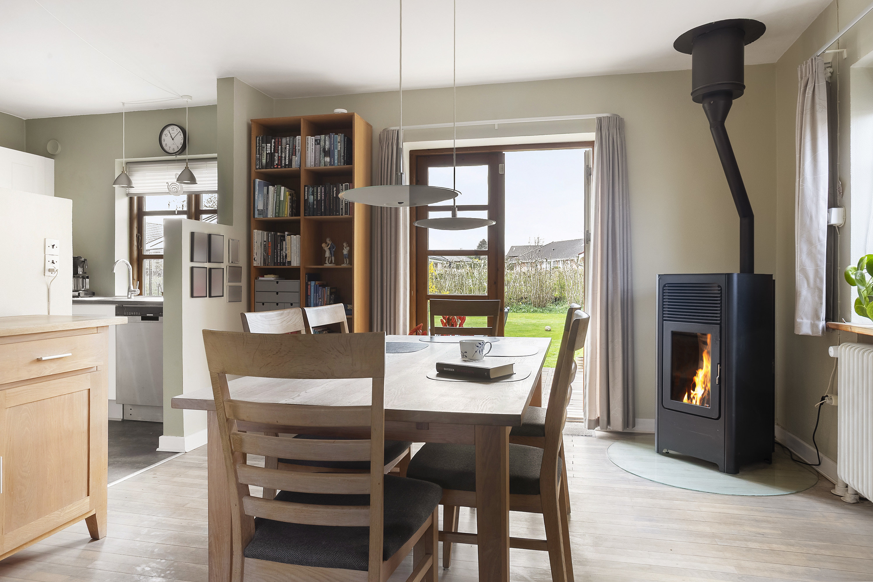 Fremhævet spisestue billede i fuldskærmstilstand. Billede af Vestergade 33, 6600 Vejen