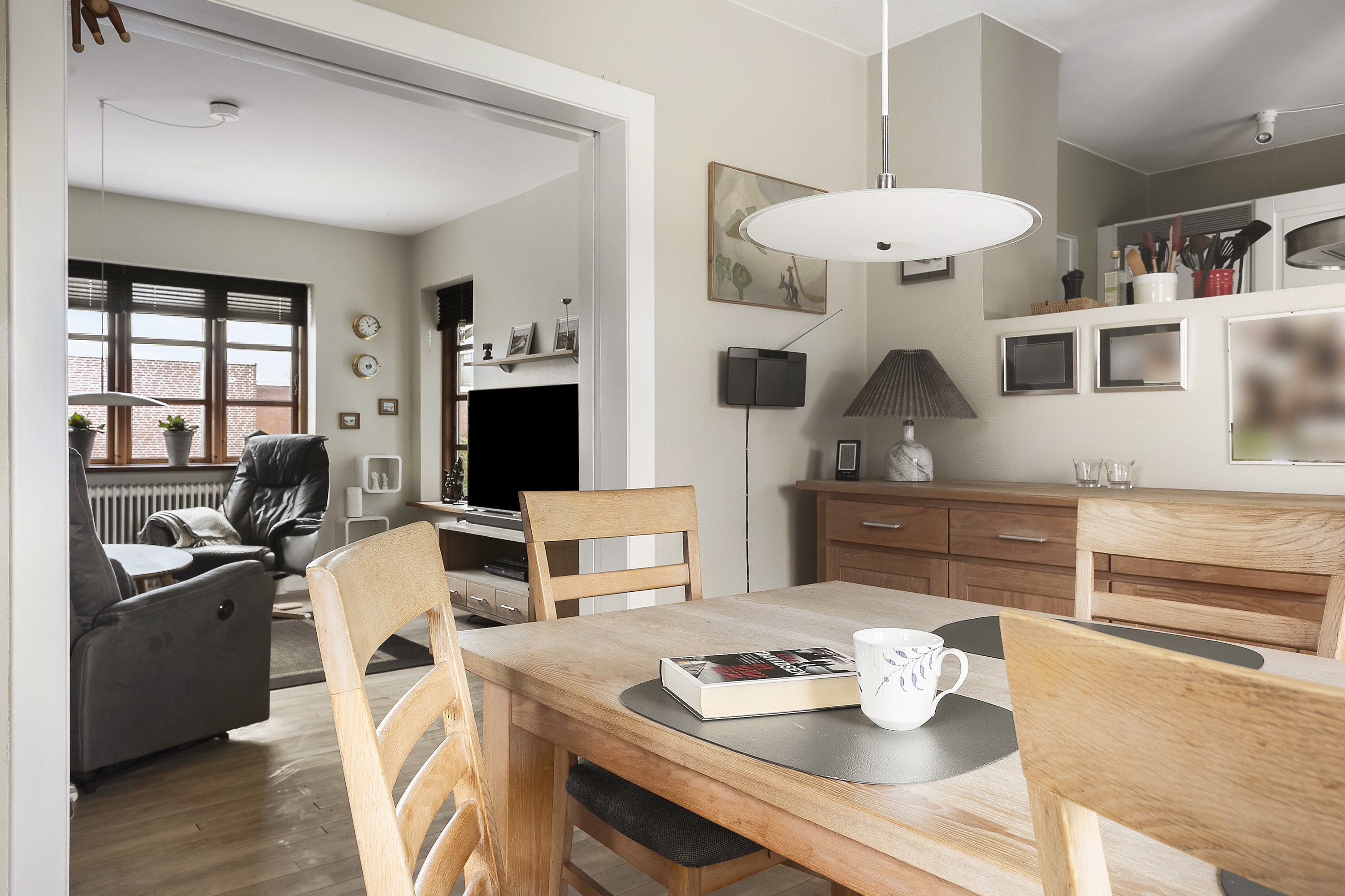 Fremhævet spisestue billede i fuldskærmstilstand. Billede af Vestergade 33, 6600 Vejen