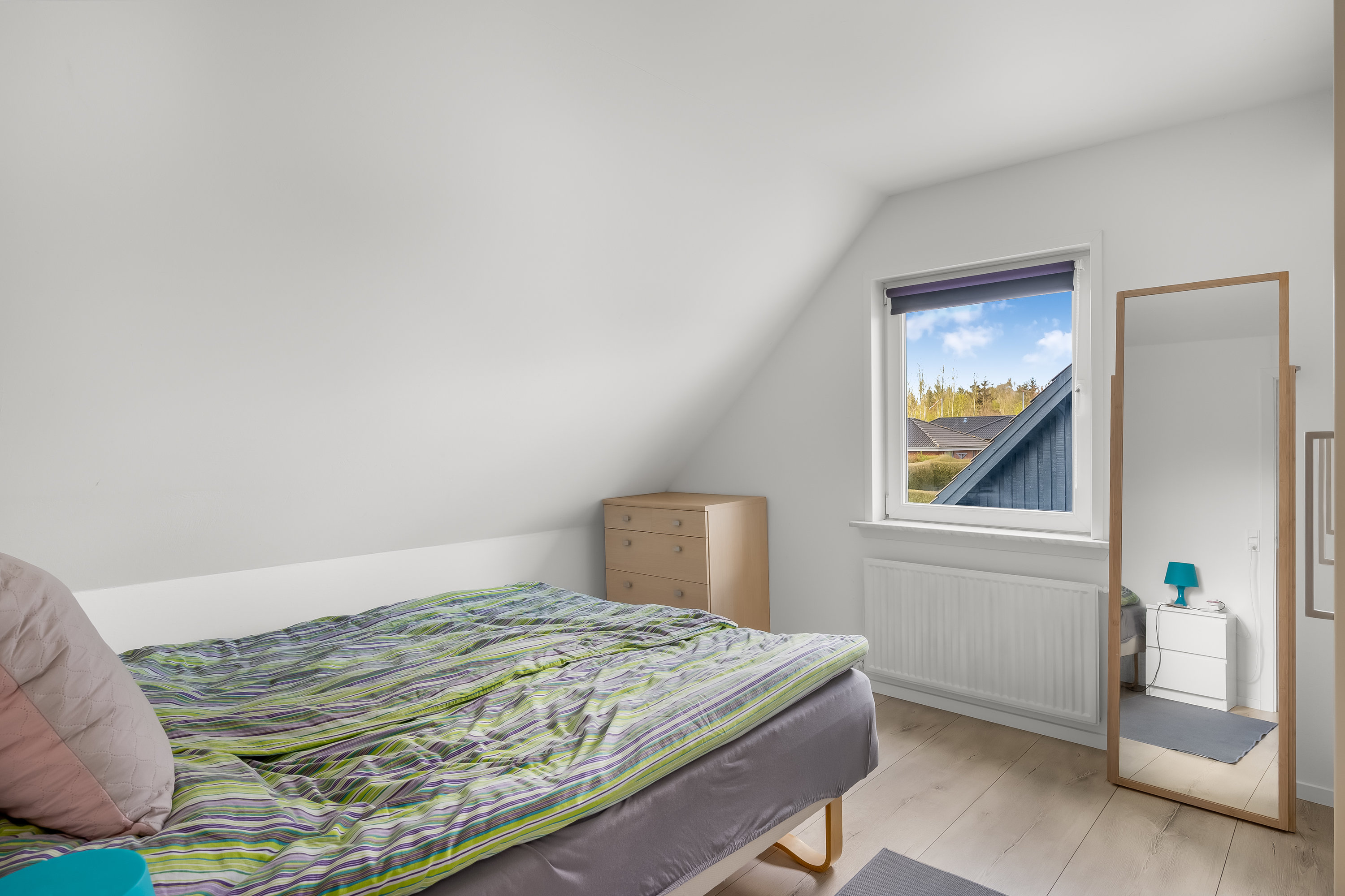 Fremhævet soveværelse billede i fuldskærmstilstand. Billede af Kirkevænget 31B, 6870 Ølgod