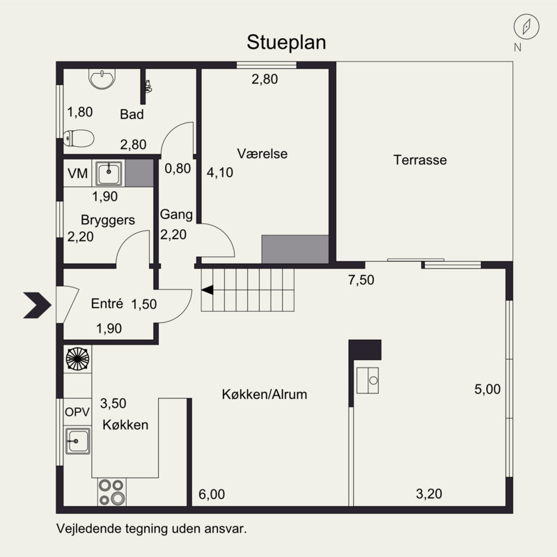 Plantegninger billede af Vester Mosevej 9, Husby, 6990 Ulfborg