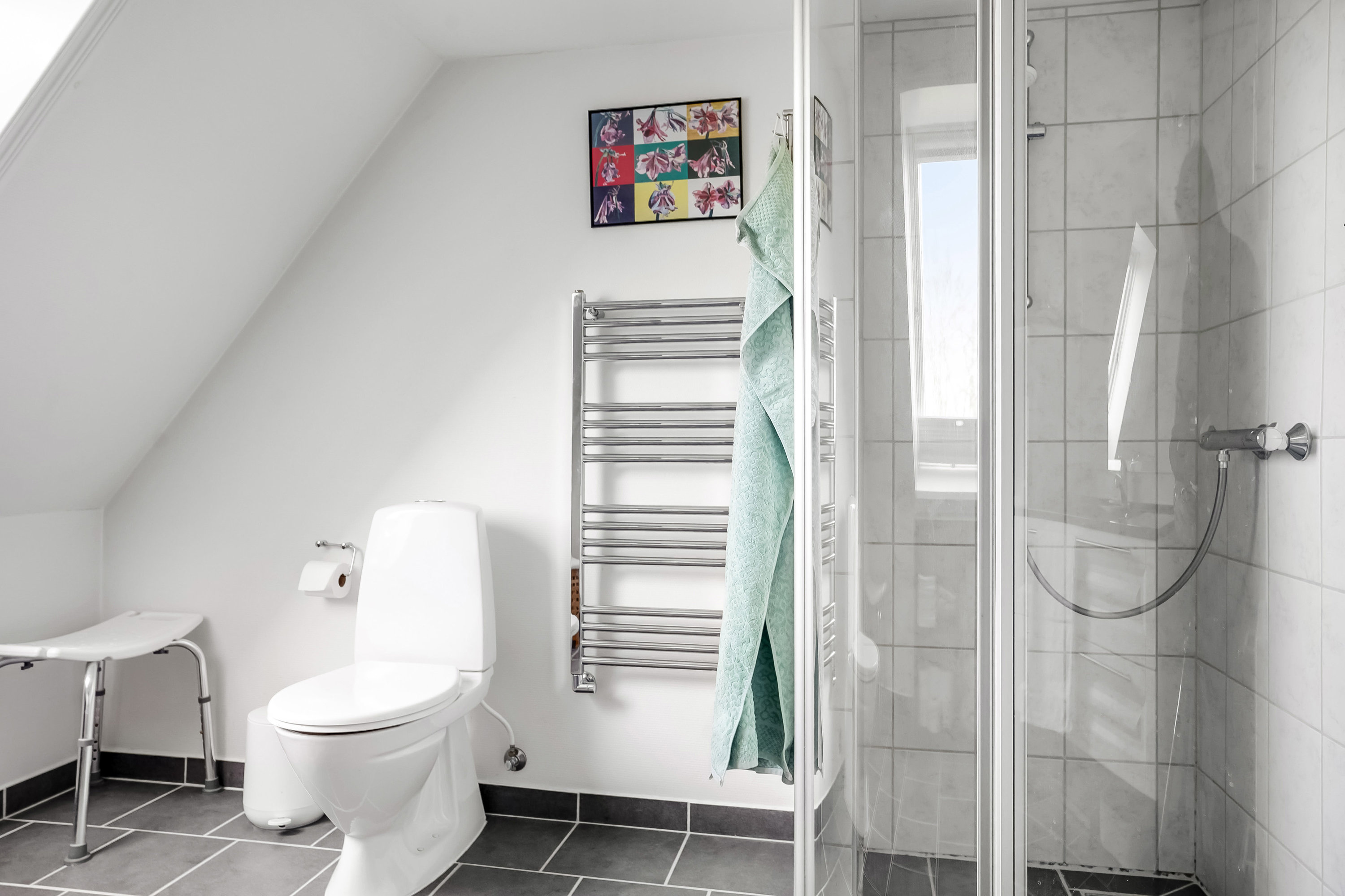 Fremhævet badeværelse billede i fuldskærmstilstand. Billede af Barløsevej 81, Barløse, 5610 Assens