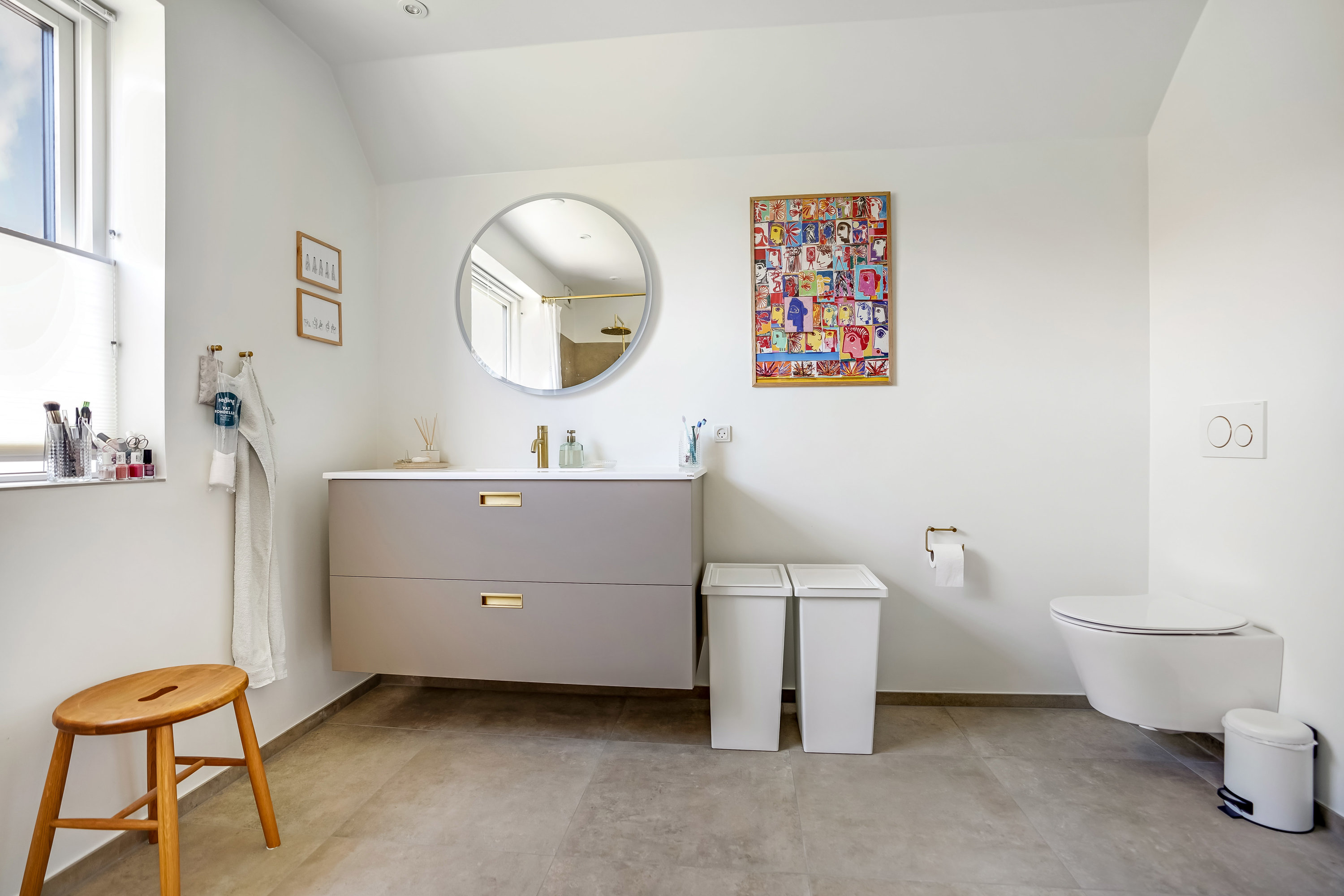 Fremhævet badeværelse billede i fuldskærmstilstand. Billede af Bellisvej 7, 5000 Odense C