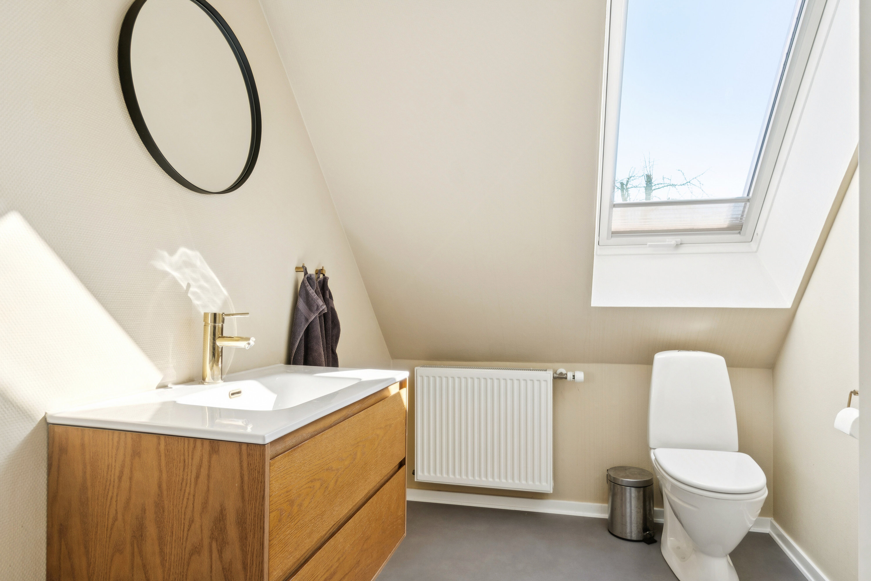 Fremhævet badeværelse billede i fuldskærmstilstand. Billede af Tjørnevej 3, 4230 Skælskør