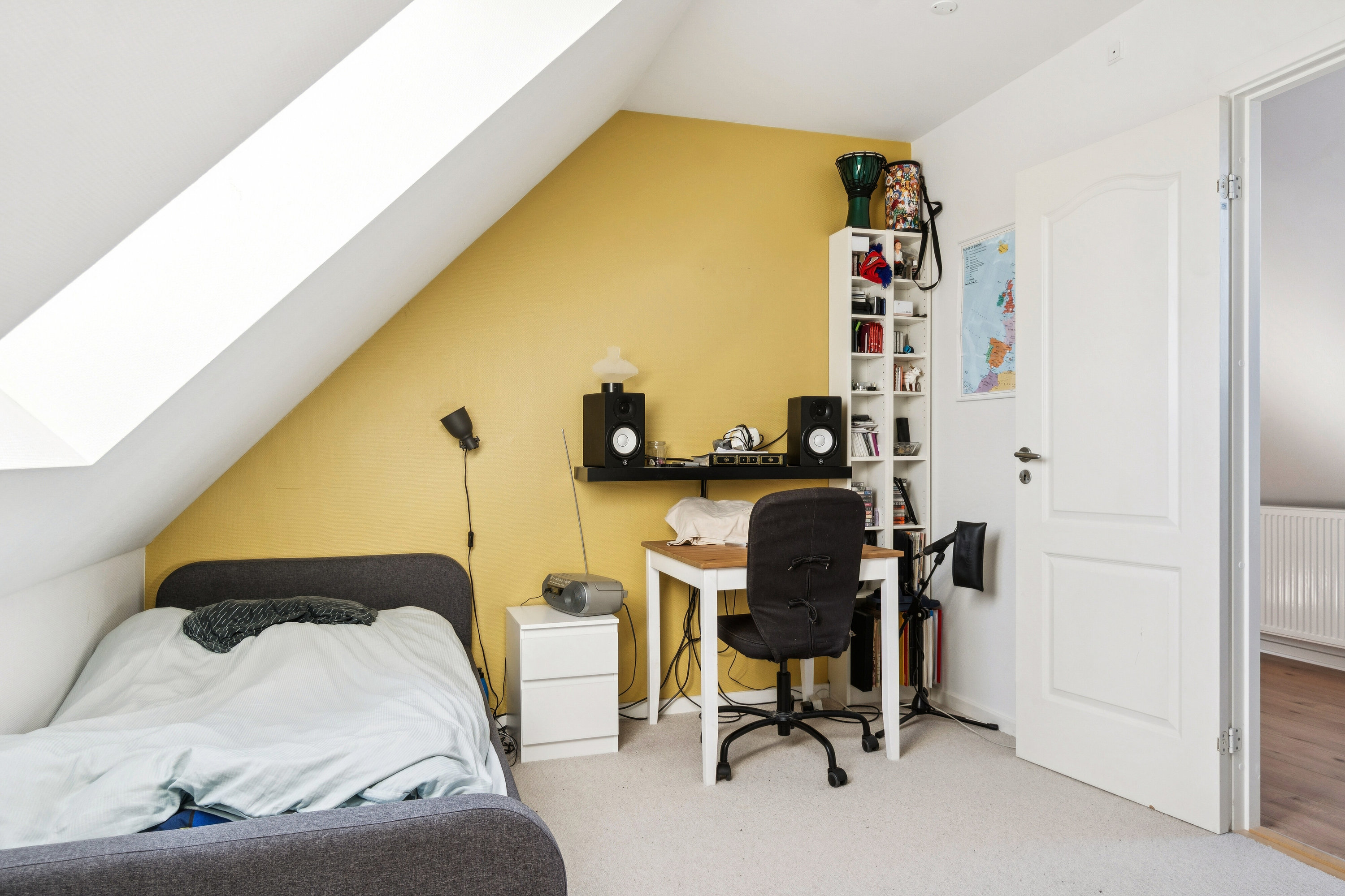 Fremhævet soveværelse billede i fuldskærmstilstand. Billede af Tjørnevej 3, 4230 Skælskør