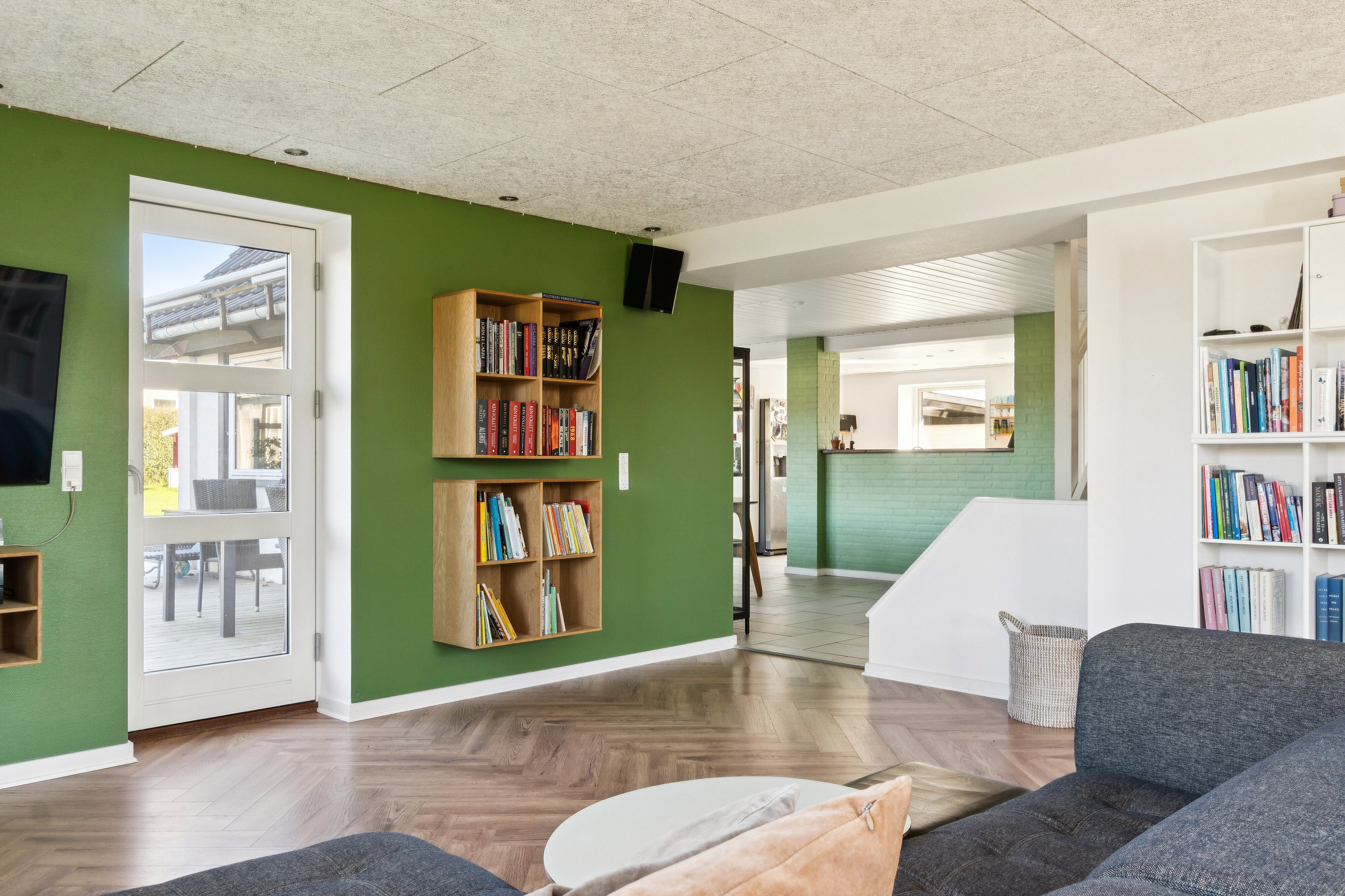 Fremhævet stue billede i fuldskærmstilstand. Billede af Tjørnevej 3, 4230 Skælskør