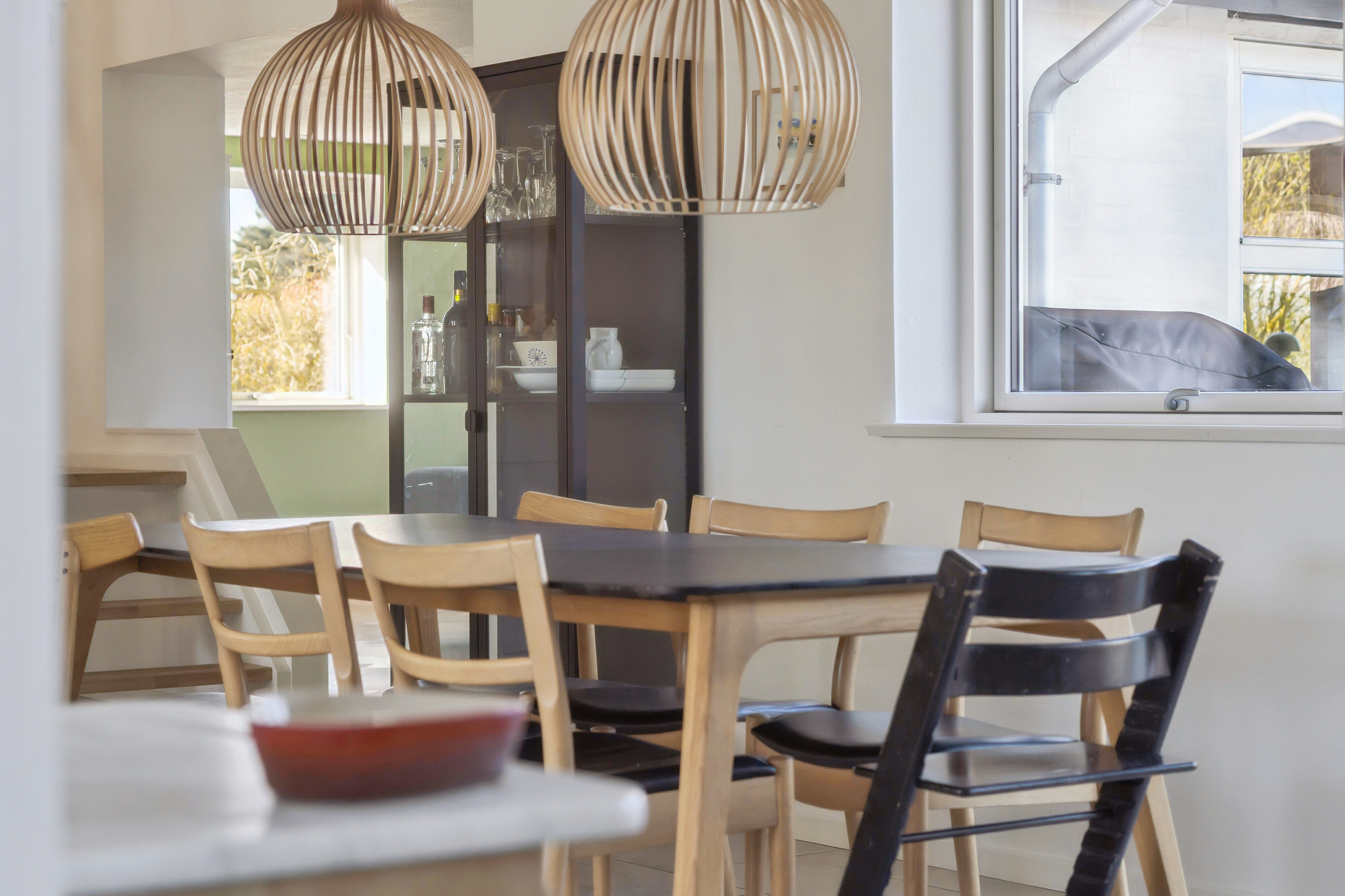 Fremhævet spisestue billede i fuldskærmstilstand. Billede af Tjørnevej 3, 4230 Skælskør