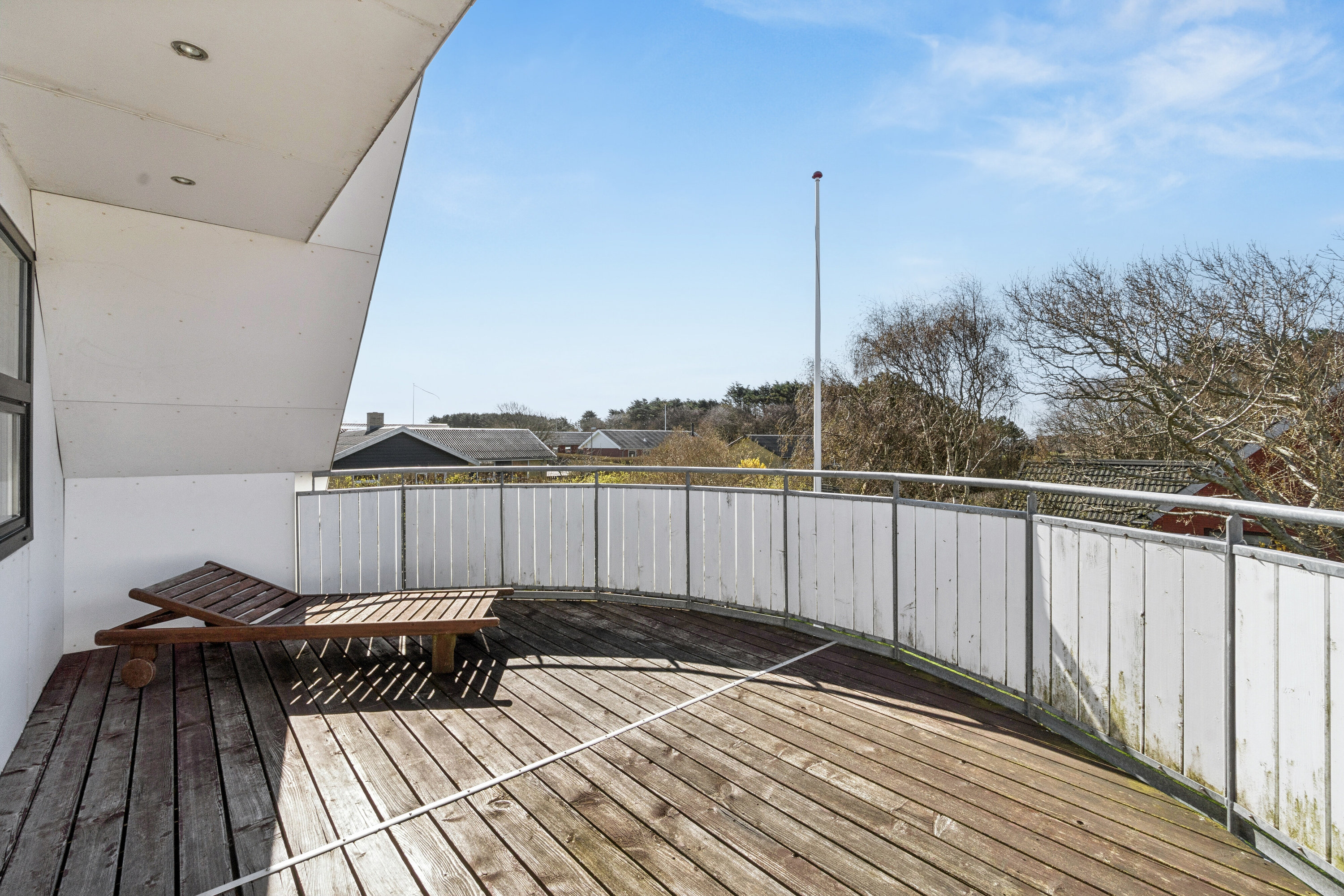 Fremhævet altan billede i fuldskærmstilstand. Billede af Bygmarken 16, 7730 Hanstholm