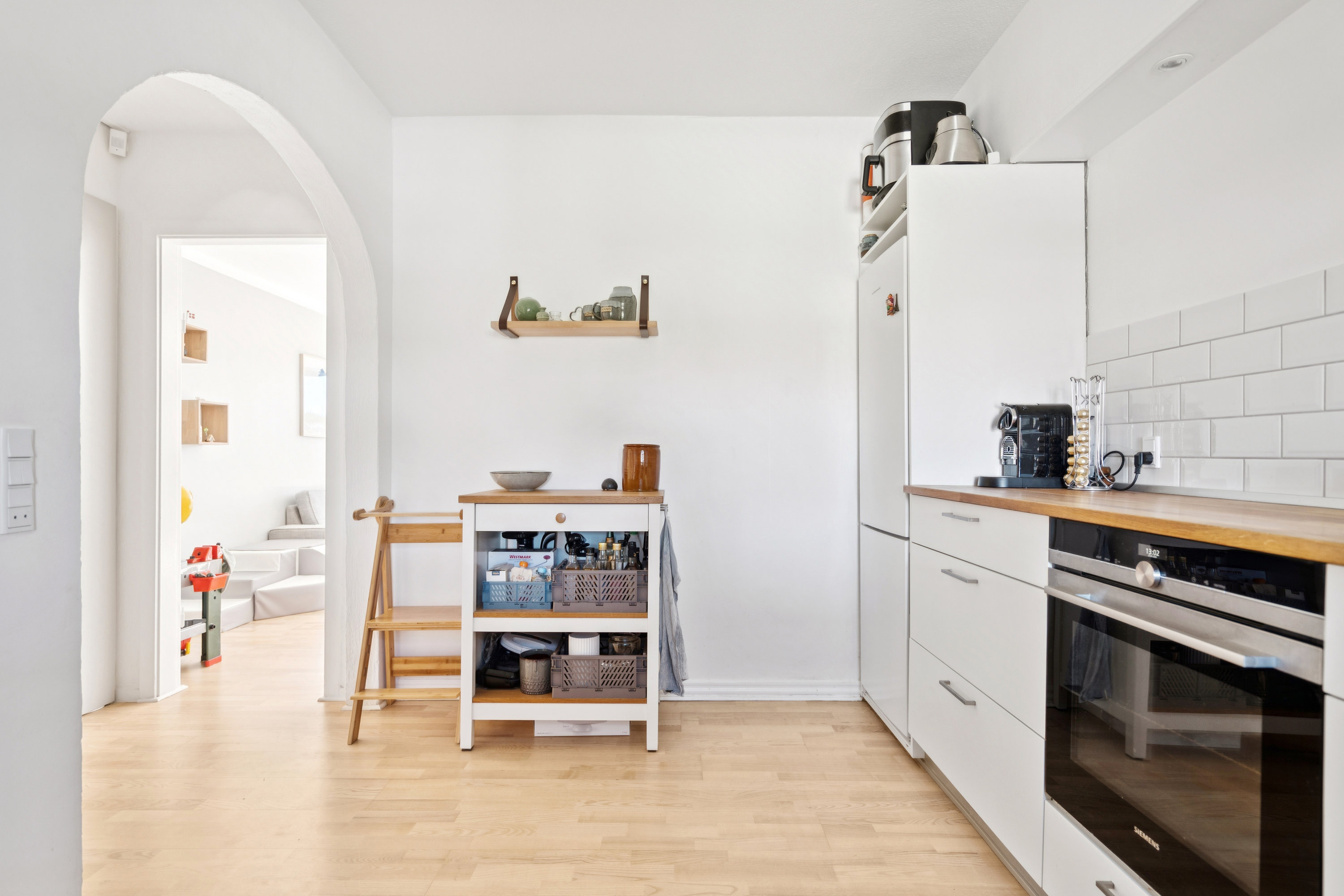 Fremhævet køkken billede i fuldskærmstilstand. Billede af Gertrud Rasks Vej 122, Gug, 9210 Aalborg SØ