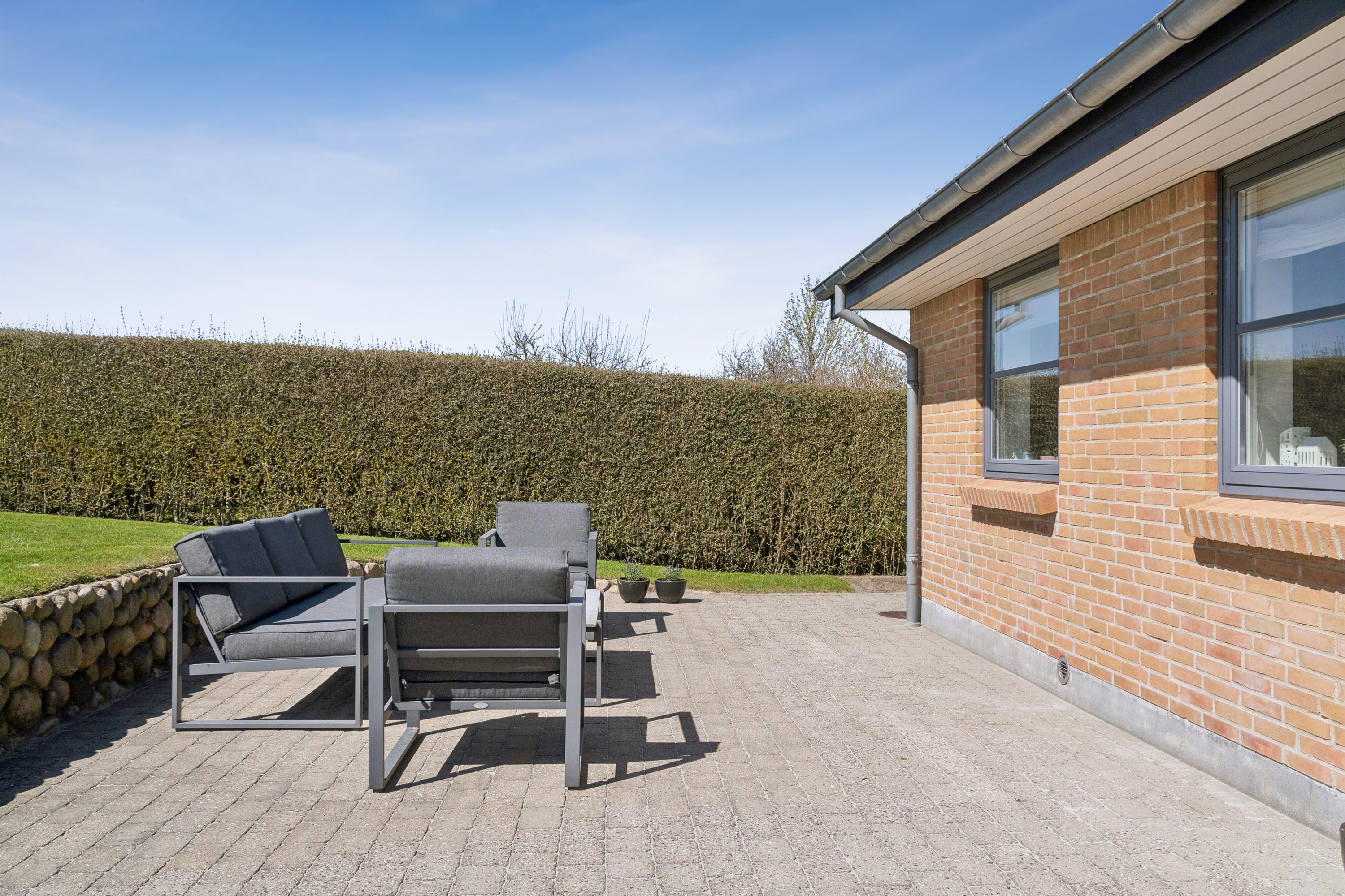 Fremhævet terrasse billede i fuldskærmstilstand. Billede af Mustrupvej 51, 8320 Mårslet