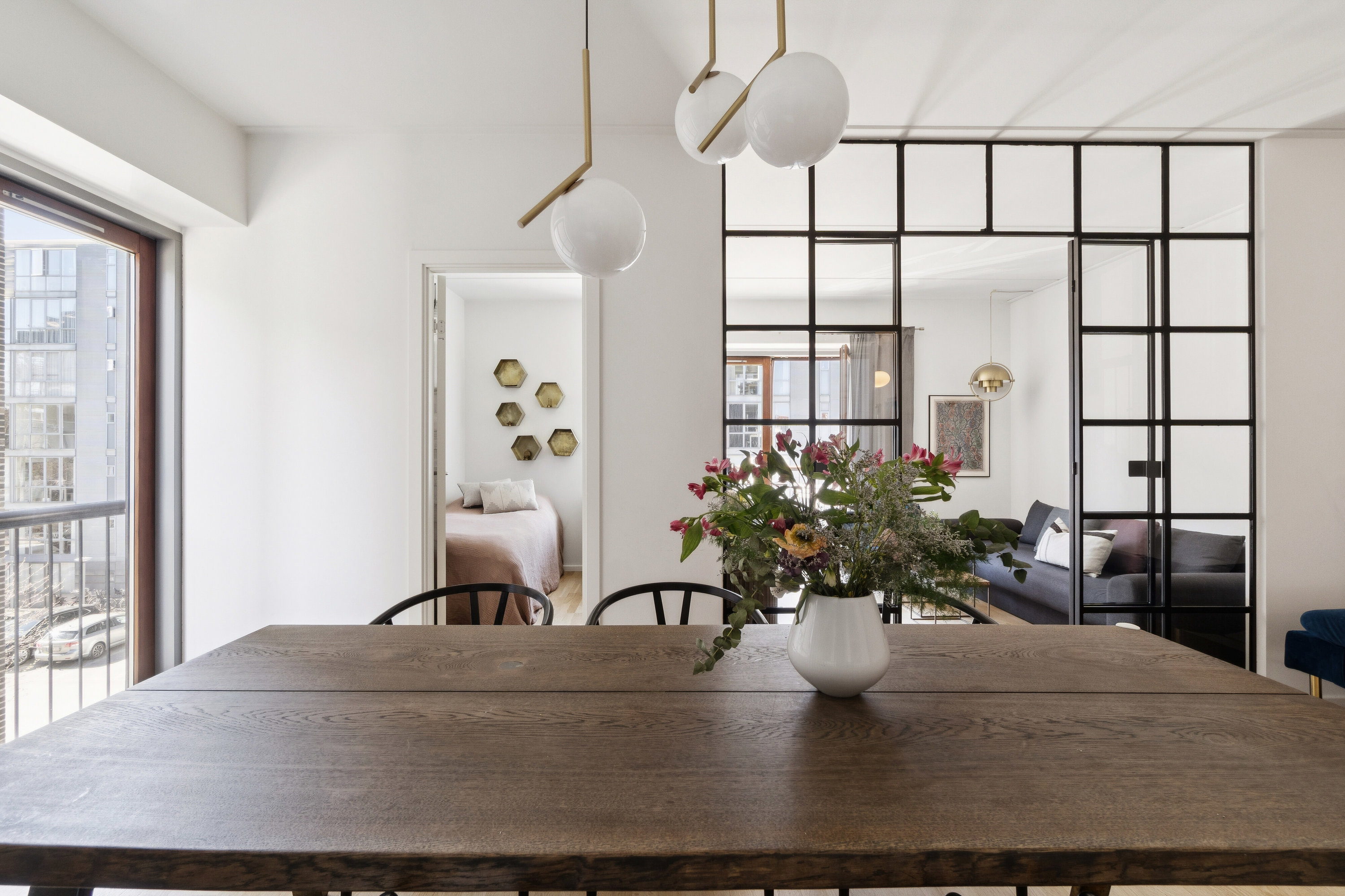 Fremhævet spisestue billede i fuldskærmstilstand. Billede af Carl Th. Zahles Gade 4, 2. tv., 2300 København S