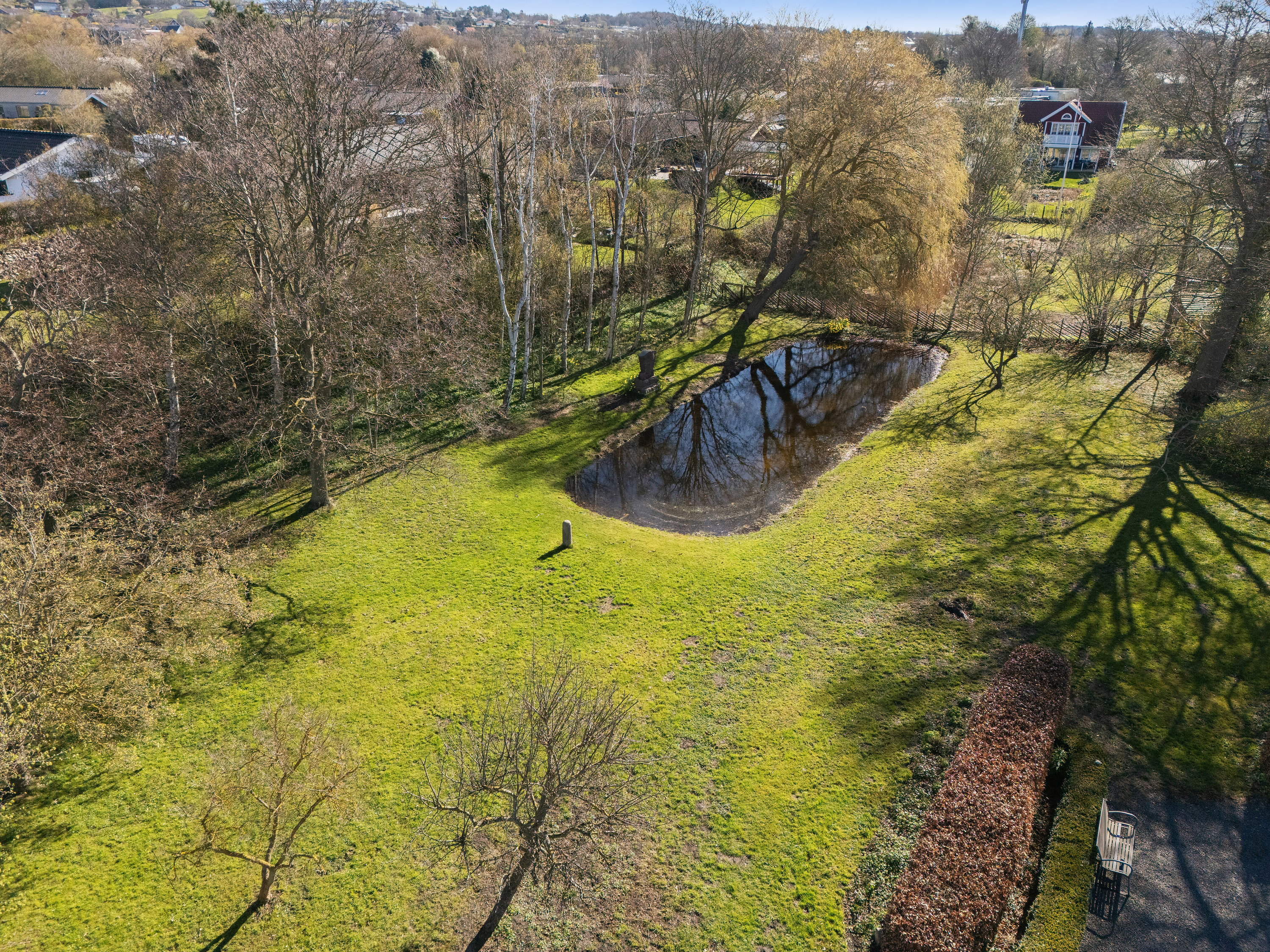 Fremhævet luftfoto billede i fuldskærmstilstand. Billede af Kystvejen 102, 4400 Kalundborg