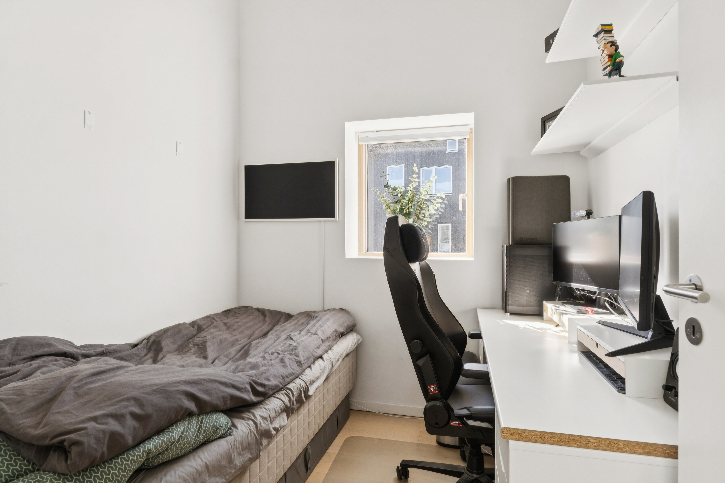 Fremhævet soveværelse billede i fuldskærmstilstand. Billede af Premieren 22, 4000 Roskilde