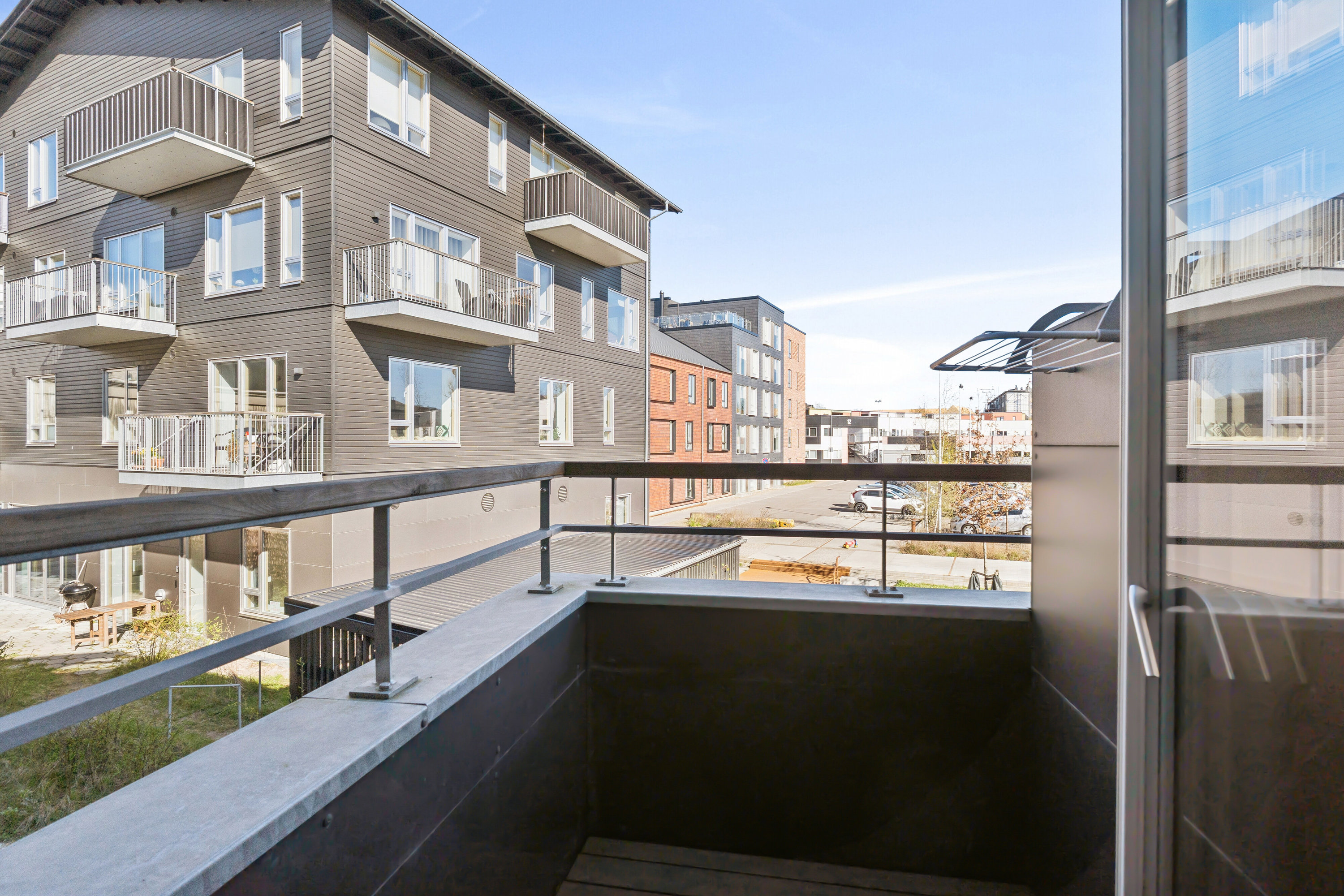 Fremhævet altan billede i fuldskærmstilstand. Billede af Premieren 22, 4000 Roskilde