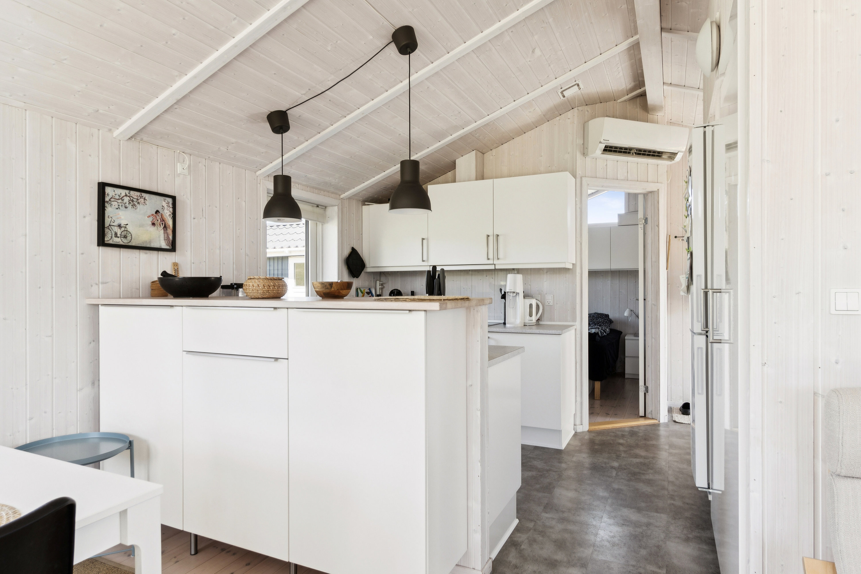 Fremhævet køkken billede i fuldskærmstilstand. Billede af Nissestien 29, Kårup, 4540 Fårevejle