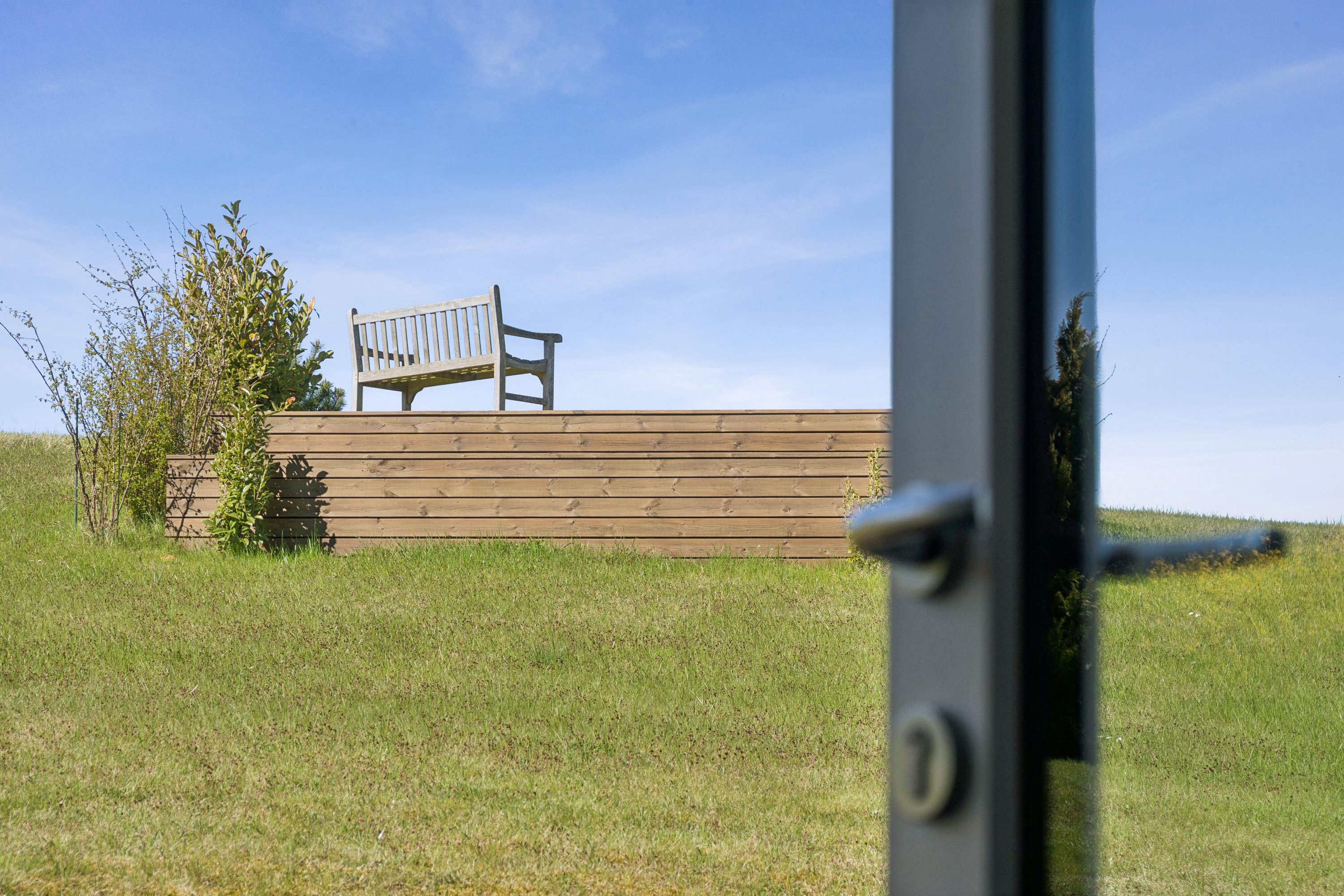 Fremhævet set fra haven billede i fuldskærmstilstand. Billede af Nissestien 29, Kårup, 4540 Fårevejle