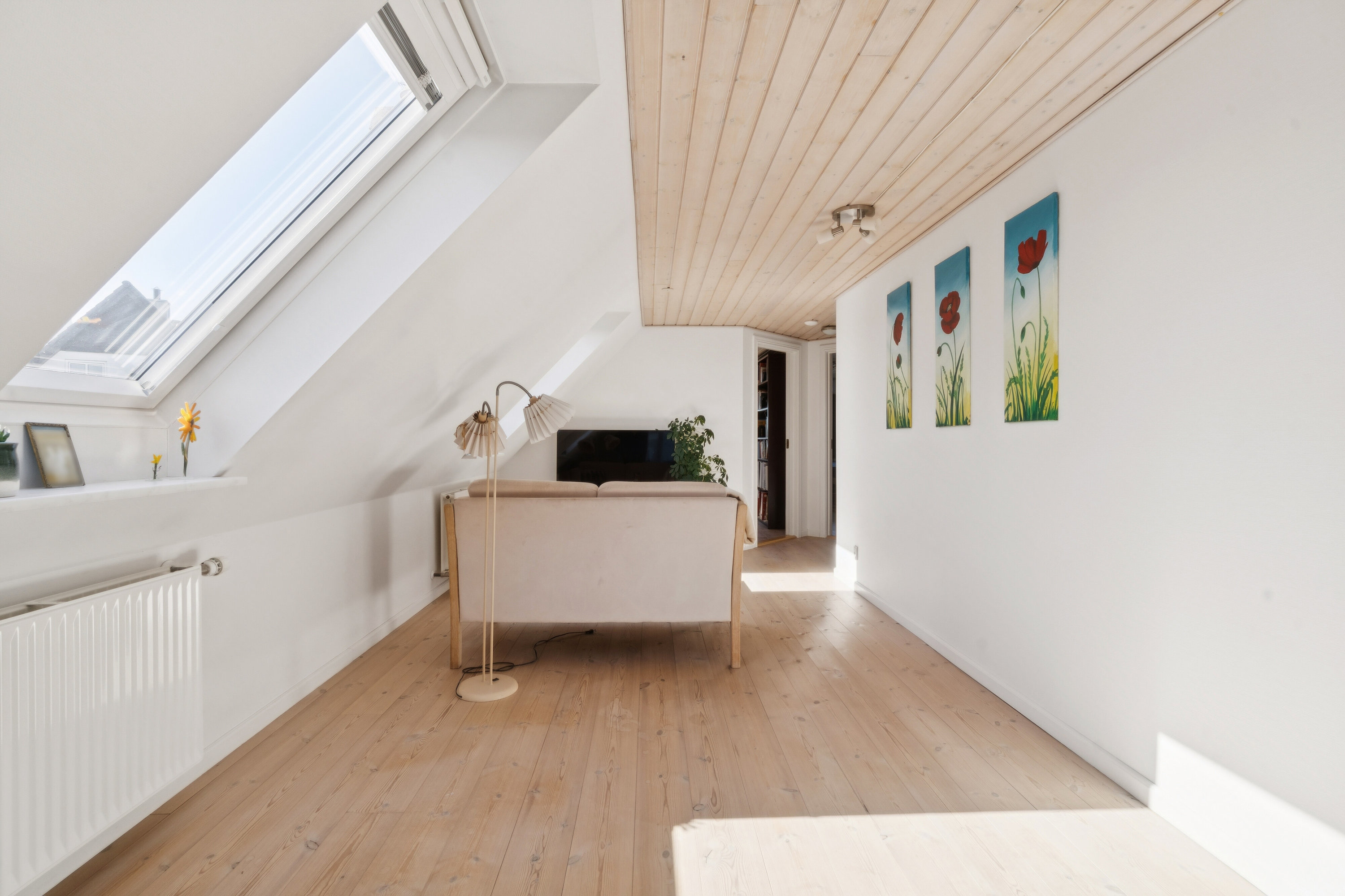 Fremhævet stue billede i fuldskærmstilstand. Billede af Gl. Sjørringvej 26, Sjørring, 7700 Thisted