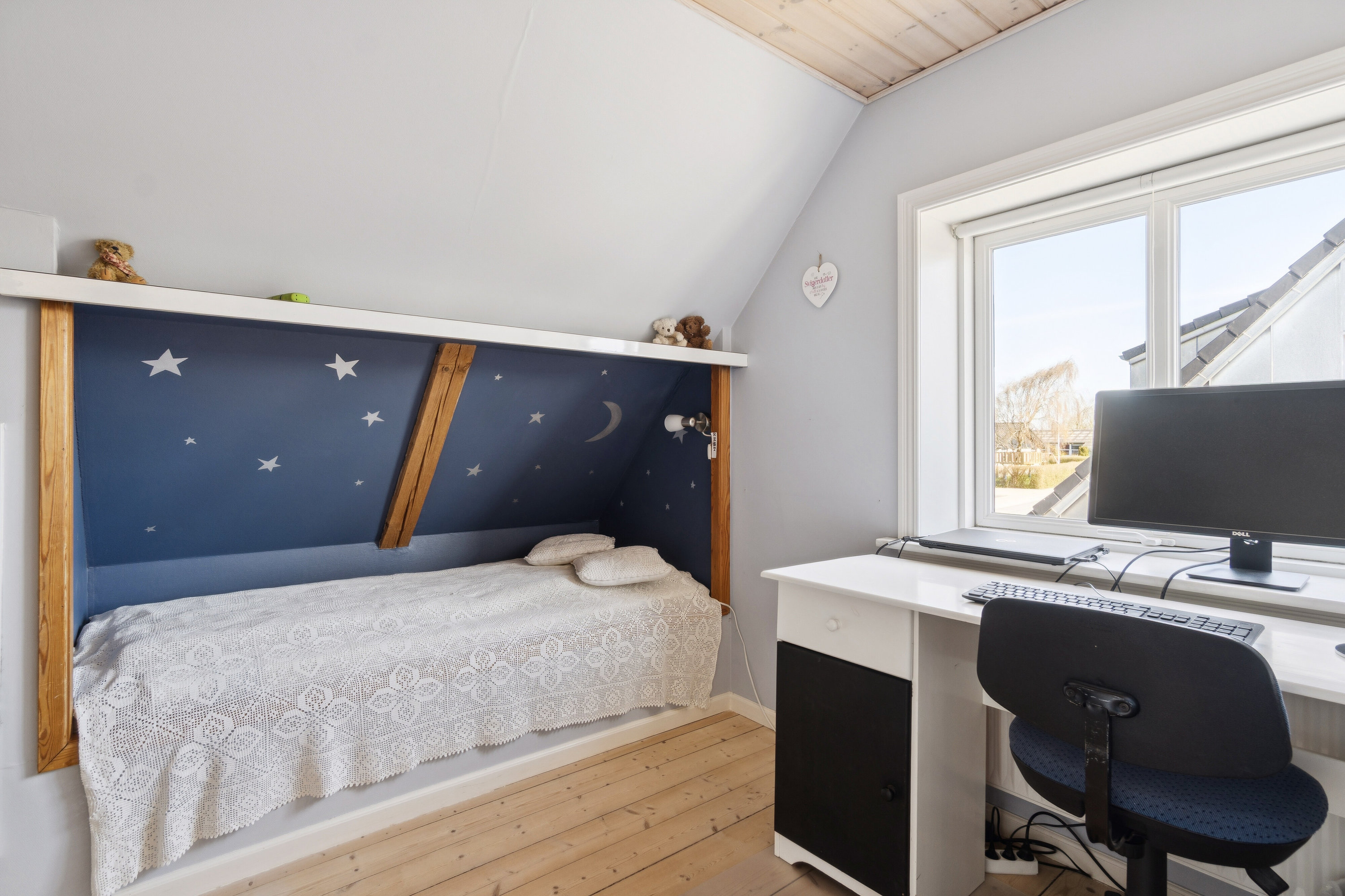 Fremhævet soveværelse billede i fuldskærmstilstand. Billede af Gl. Sjørringvej 26, Sjørring, 7700 Thisted