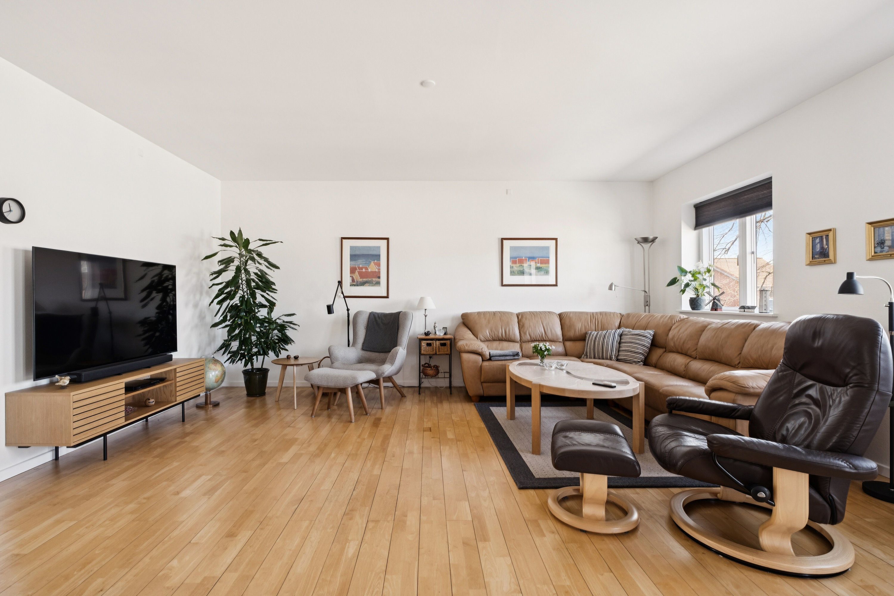 Fremhævet stue billede i fuldskærmstilstand. Billede af Prins Jørgens Alle 4, 1. 6., 4760 Vordingborg