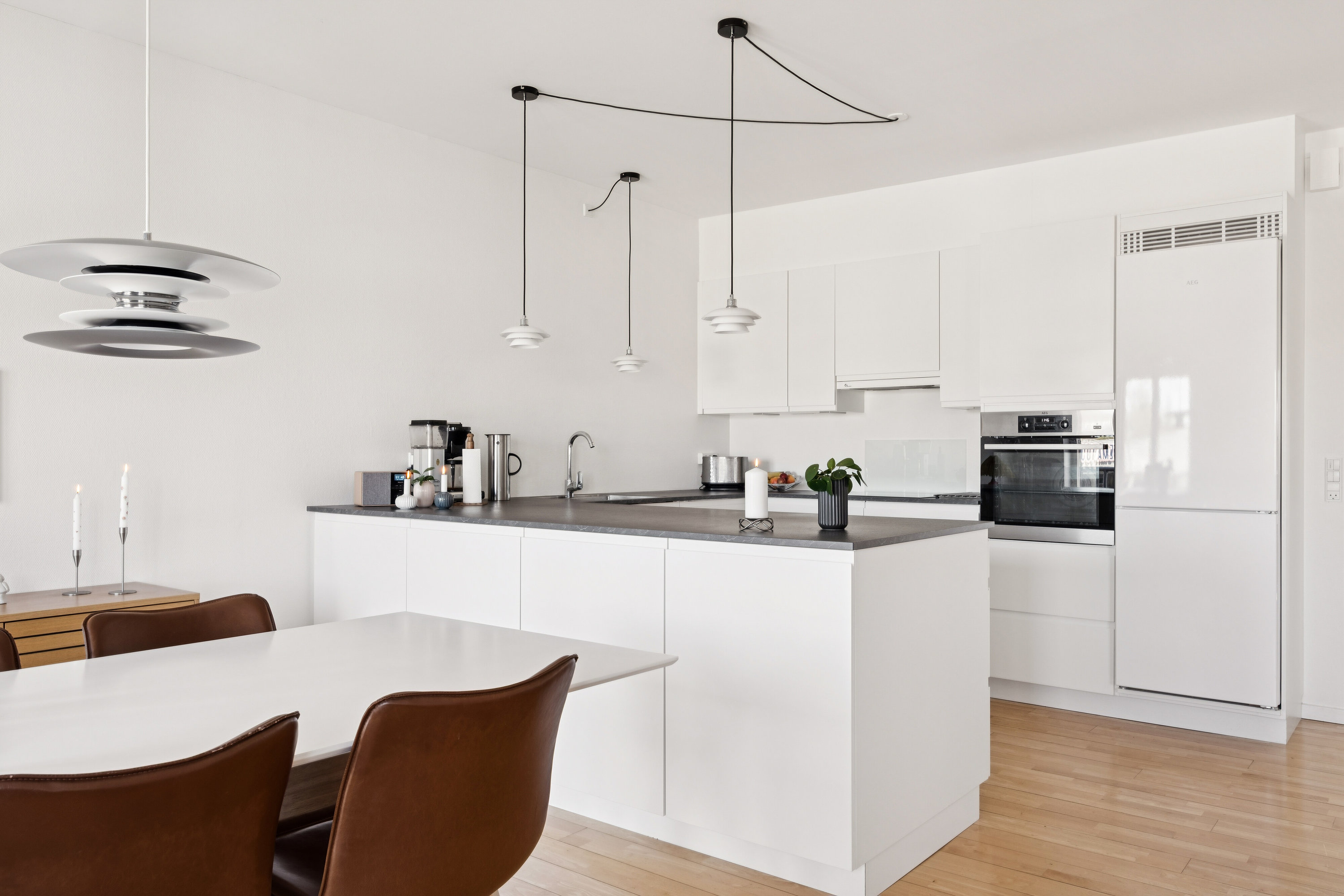 Fremhævet køkken billede i fuldskærmstilstand. Billede af Prins Jørgens Alle 4, 1. 6., 4760 Vordingborg