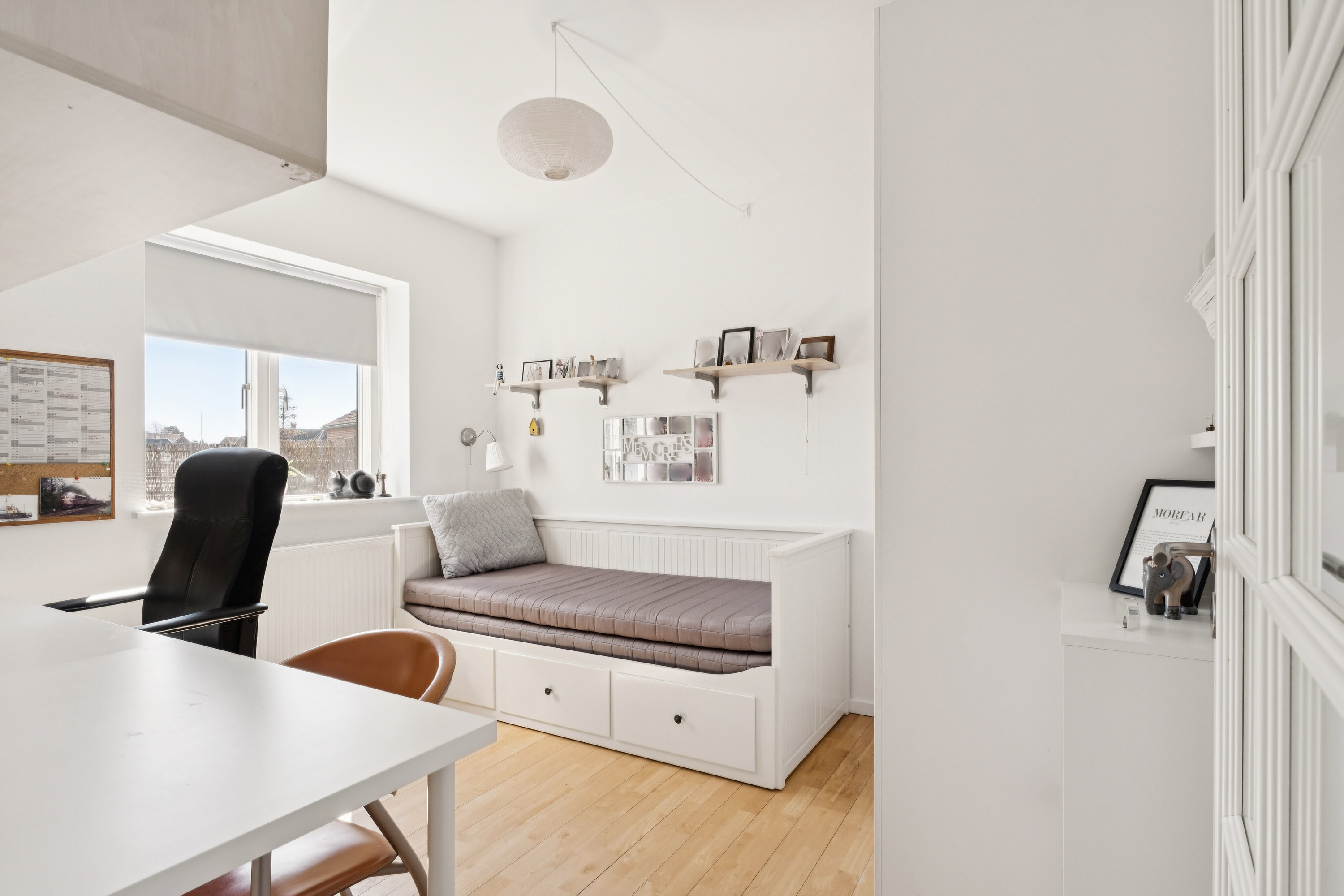 Fremhævet soveværelse billede i fuldskærmstilstand. Billede af Prins Jørgens Alle 4, 1. 6., 4760 Vordingborg