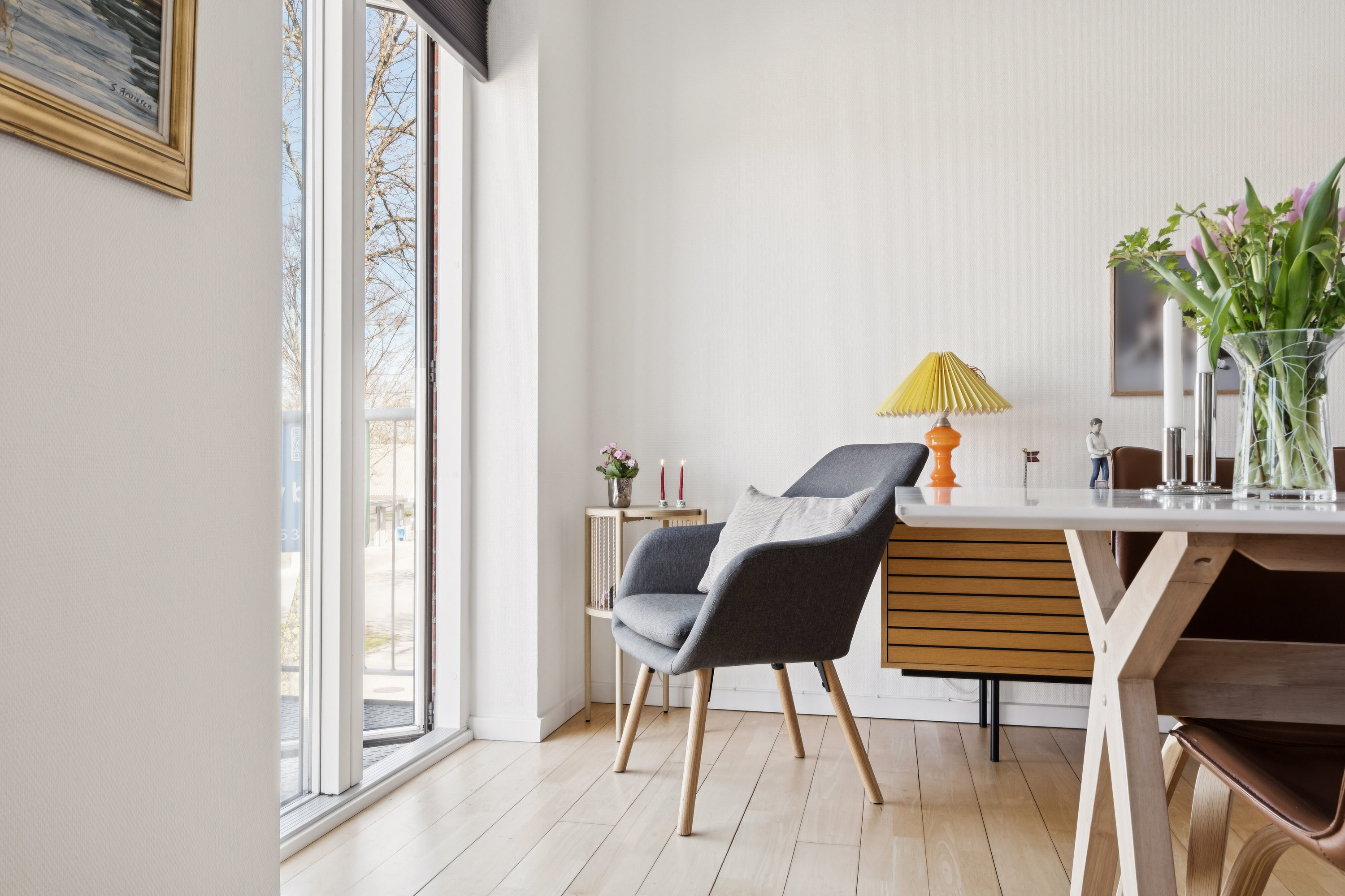 Fremhævet spisestue billede i fuldskærmstilstand. Billede af Prins Jørgens Alle 4, 1. 6., 4760 Vordingborg