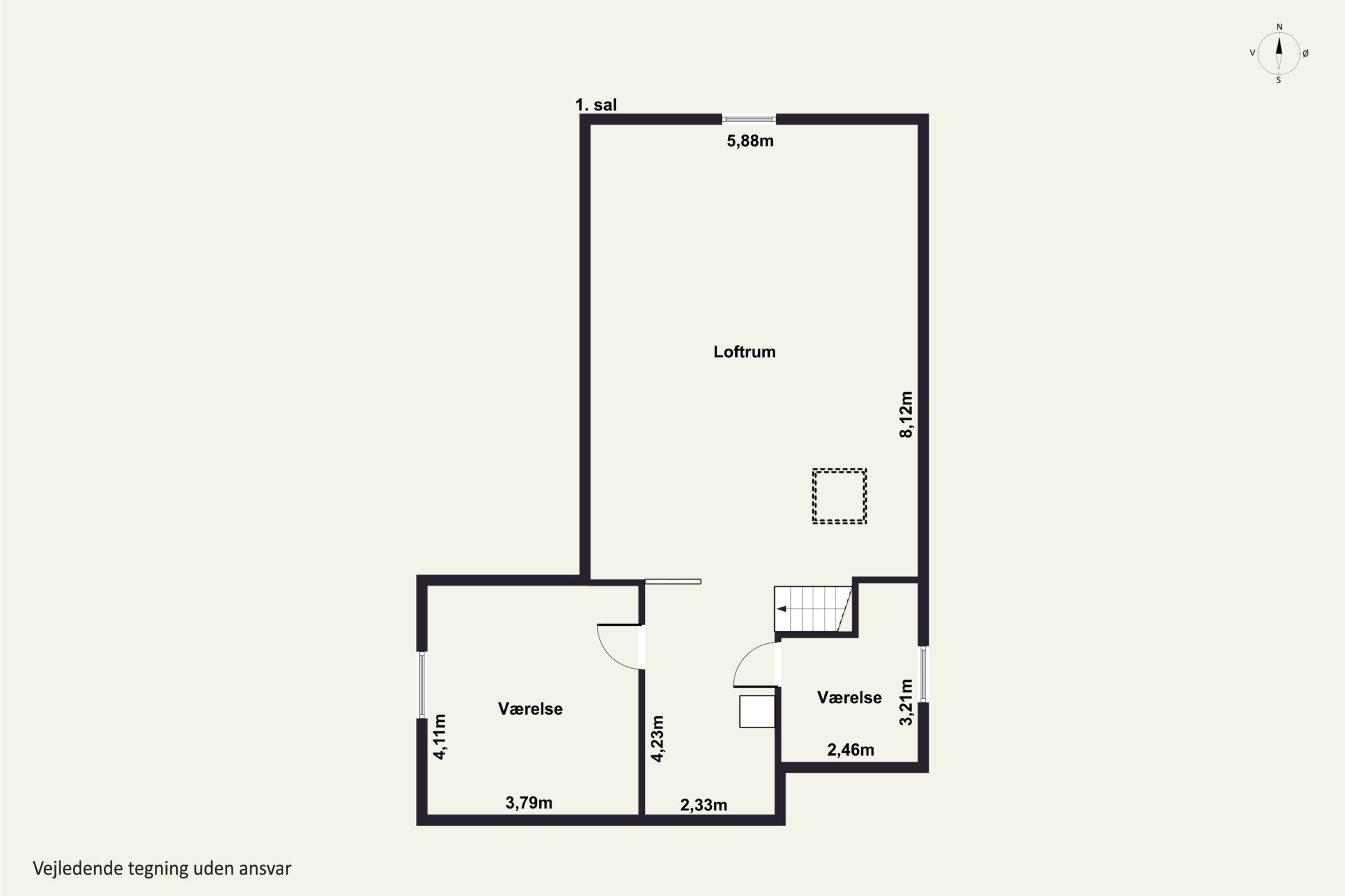 Plantegninger billede af Agerledetvej 19, 9870 Sindal