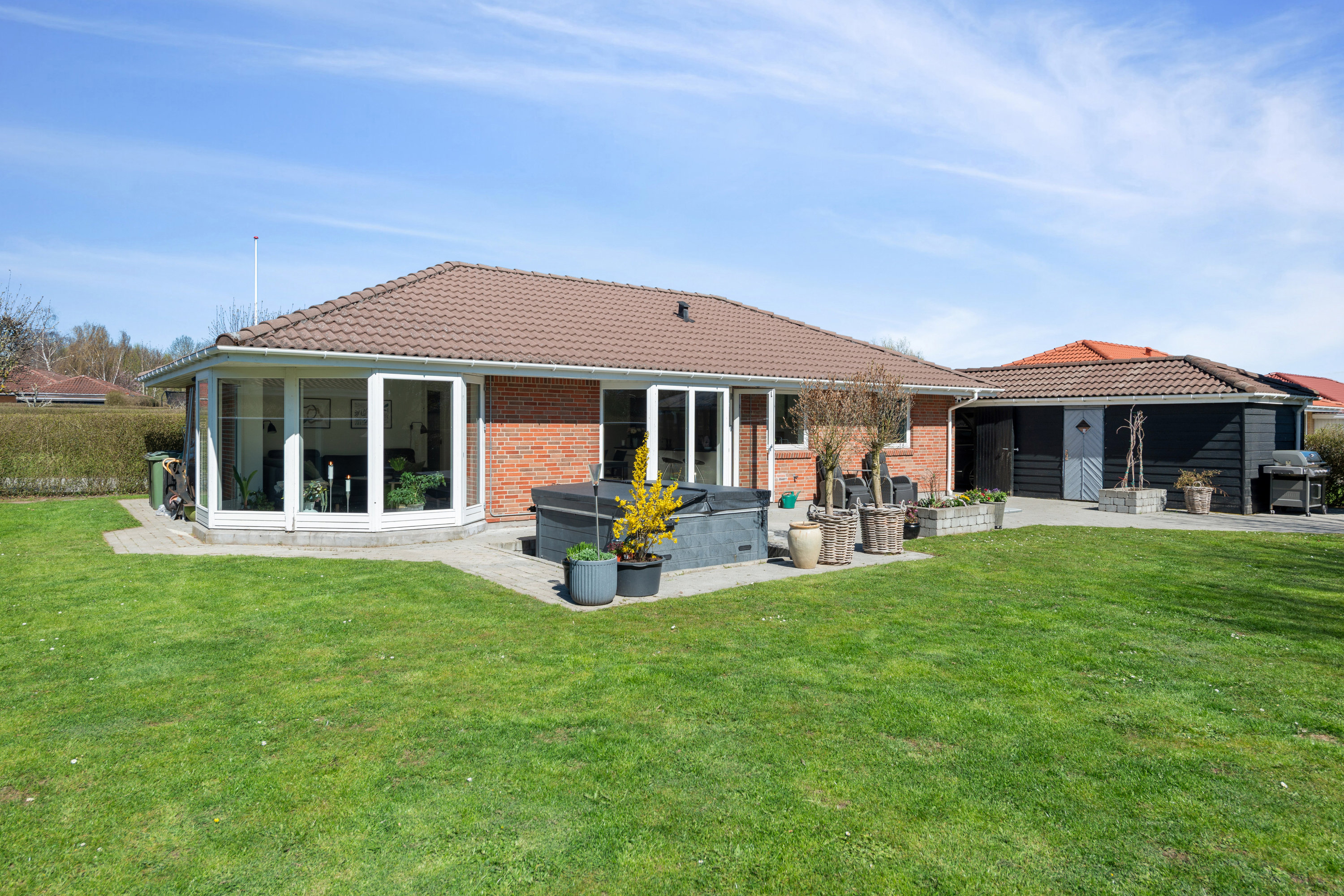 Fremhævet andet billede i fuldskærmstilstand. Billede af Olsbækeng 21, 2670 Greve