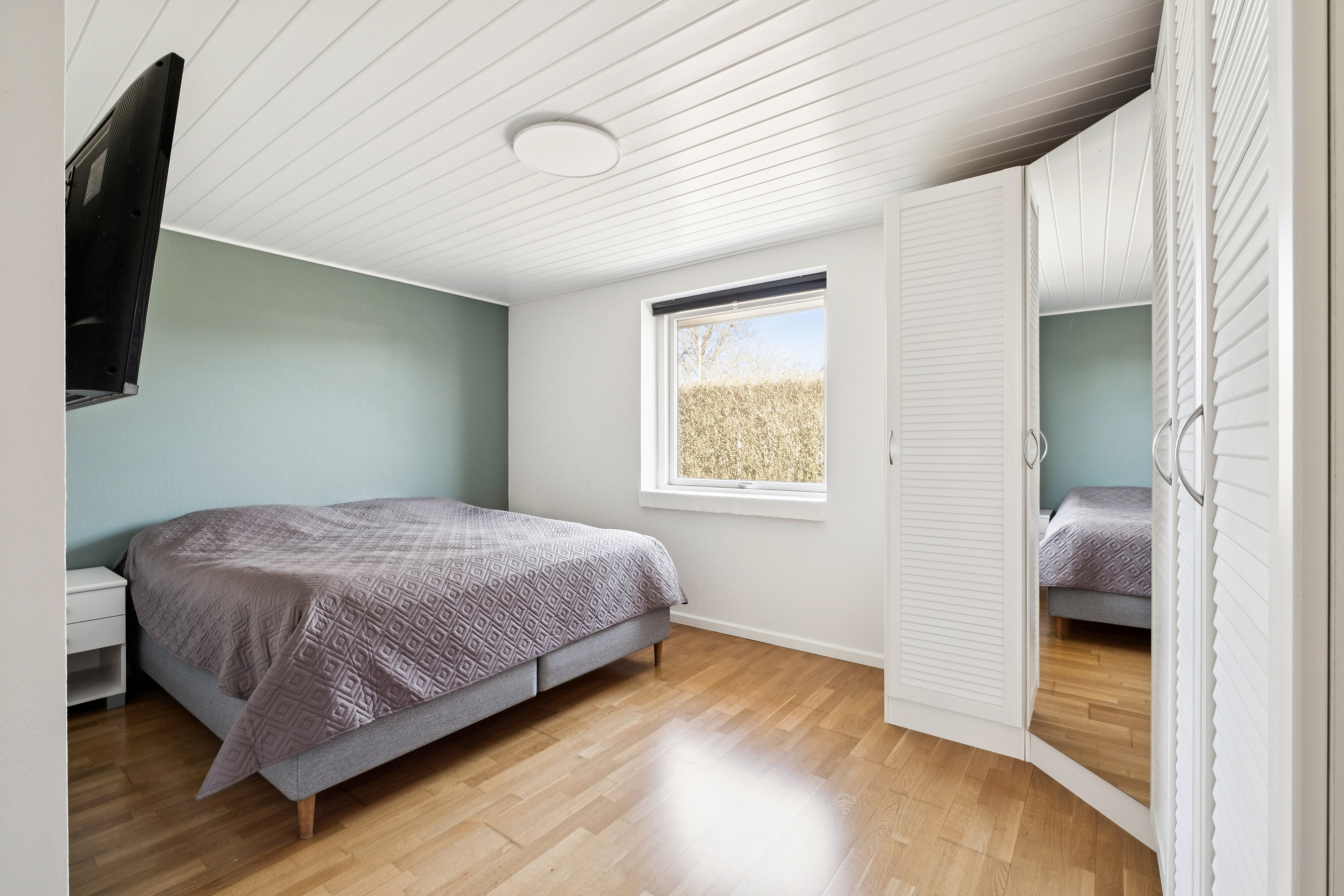 Fremhævet soveværelse billede i fuldskærmstilstand. Billede af Bytoften 16, Førslev, 4690 Haslev