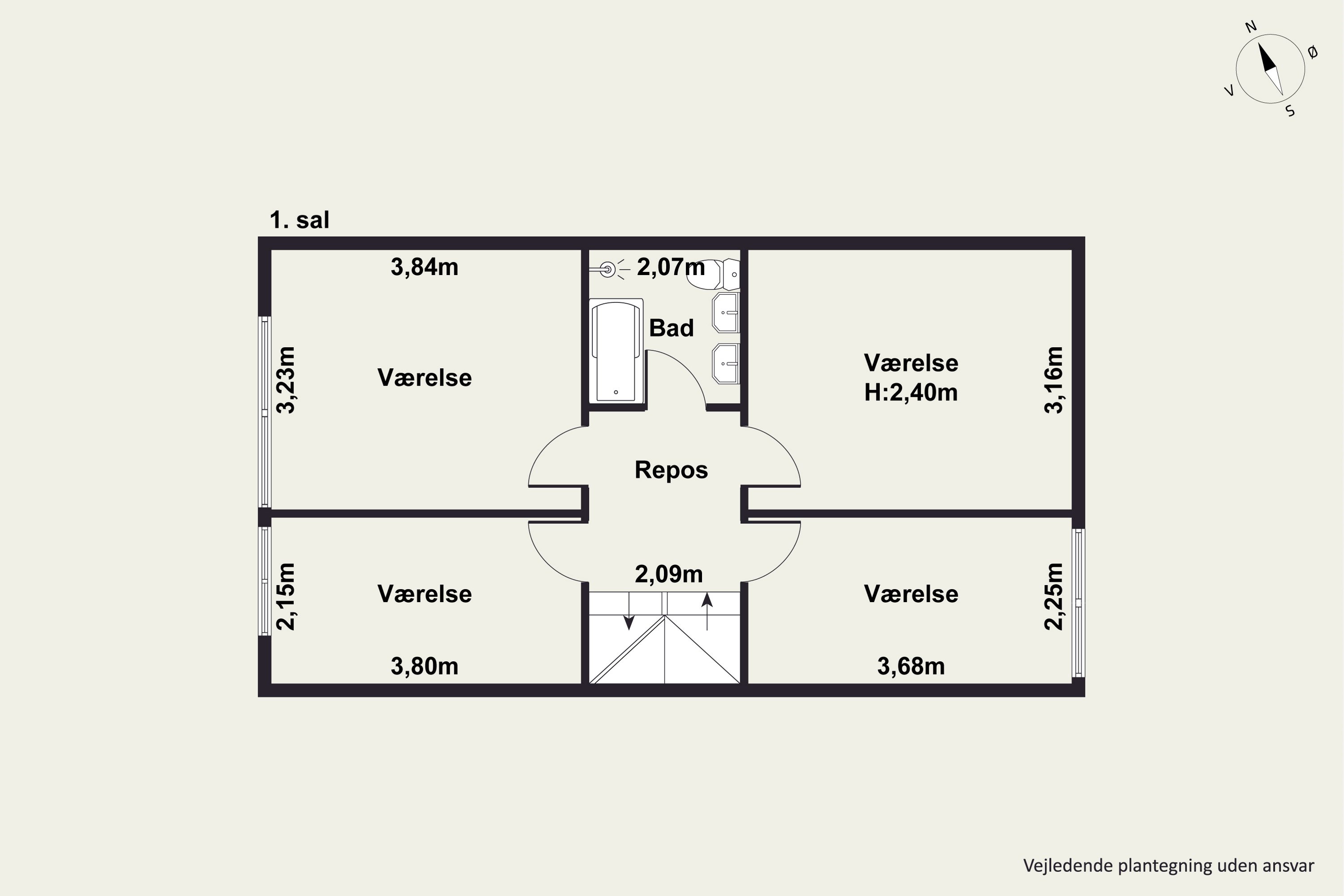 Plantegninger billede af Højgårdstoften 292, 2630 Taastrup