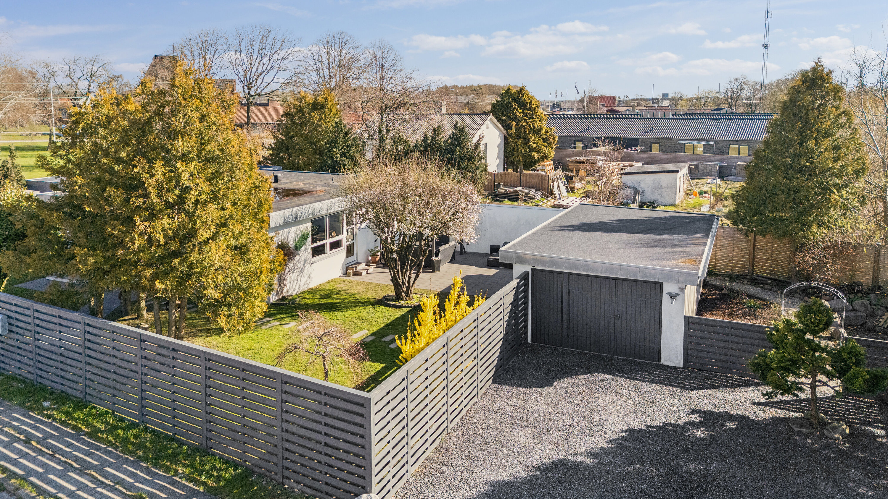 Fremhævet ejendommen billede i fuldskærmstilstand. Billede af Skovvej 1, 9800 Hjørring