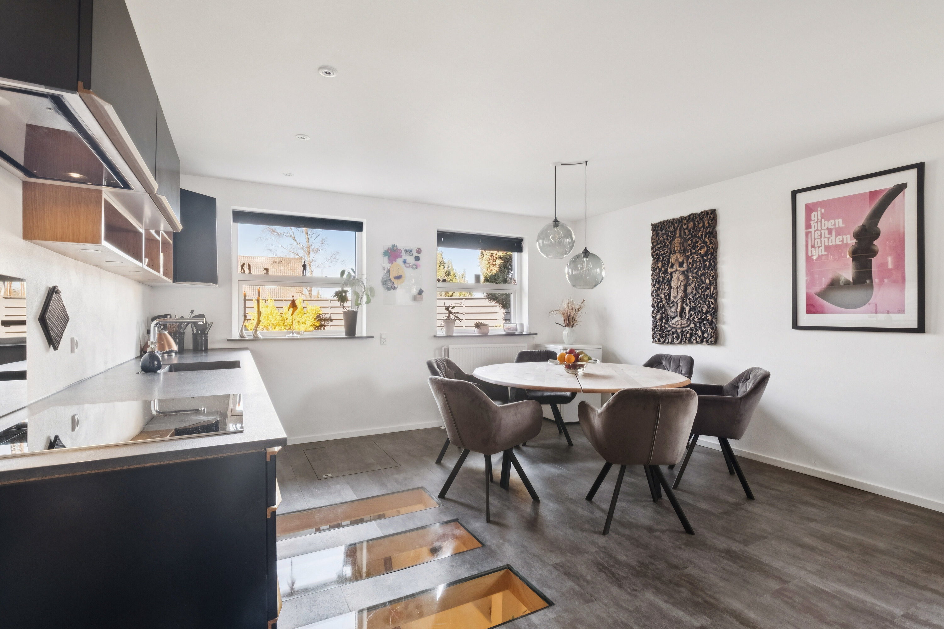 Fremhævet køkken billede i fuldskærmstilstand. Billede af Skovvej 1, 9800 Hjørring