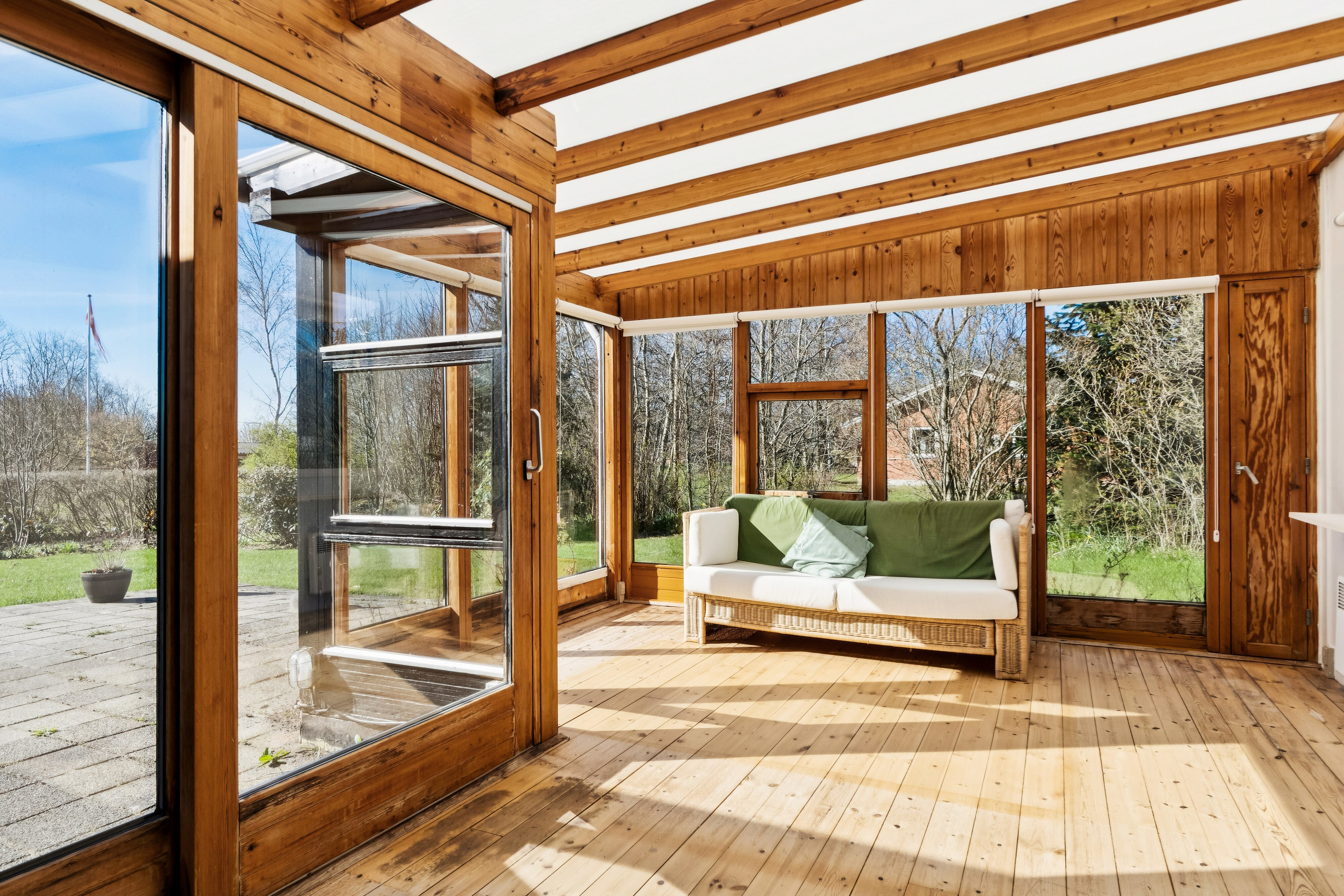 Fremhævet udestue billede i fuldskærmstilstand. Billede af Heimdalsvej 8, 9870 Sindal