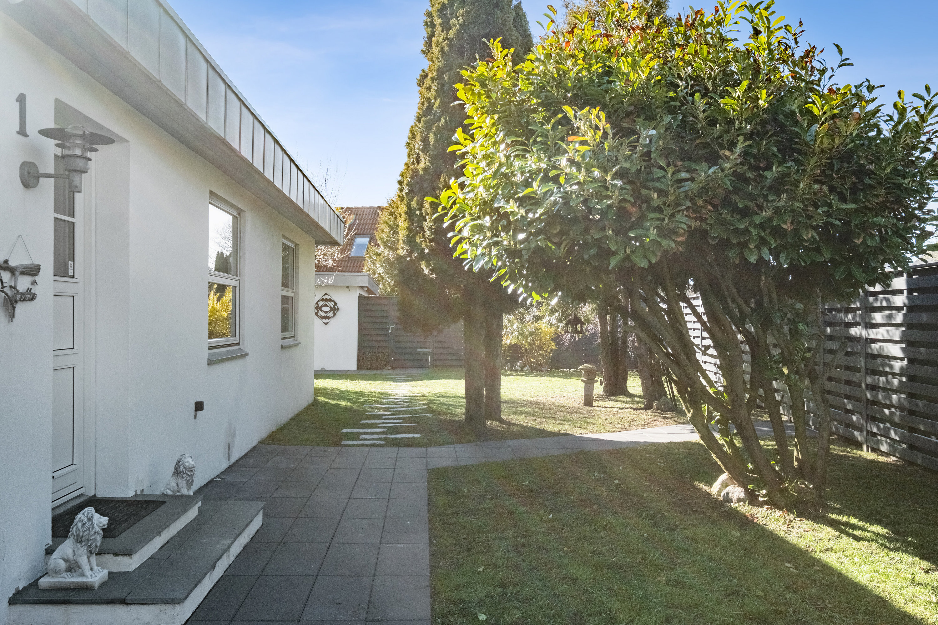 Fremhævet have billede i fuldskærmstilstand. Billede af Skovvej 1, 9800 Hjørring