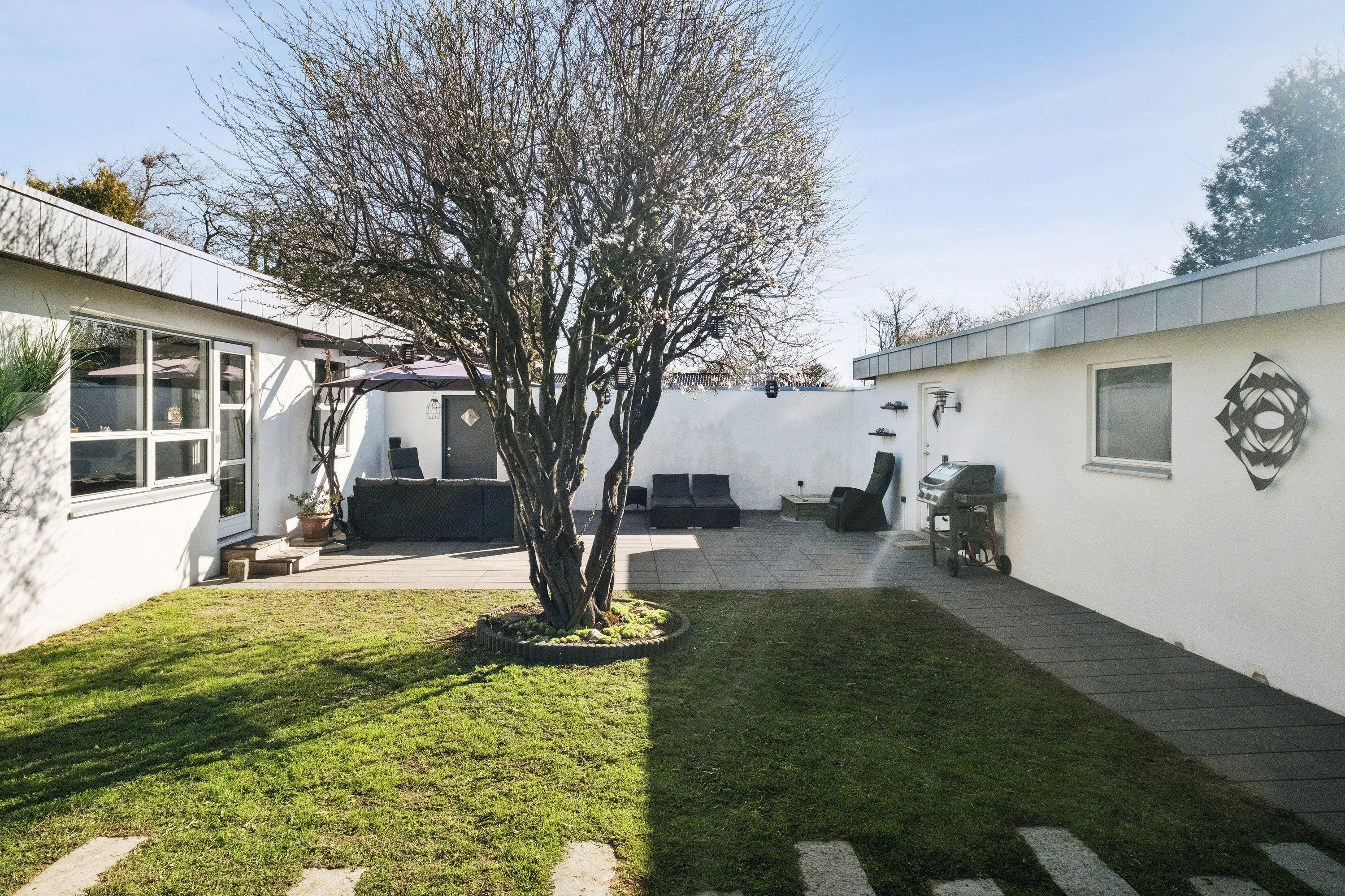 Fremhævet have billede i fuldskærmstilstand. Billede af Skovvej 1, 9800 Hjørring