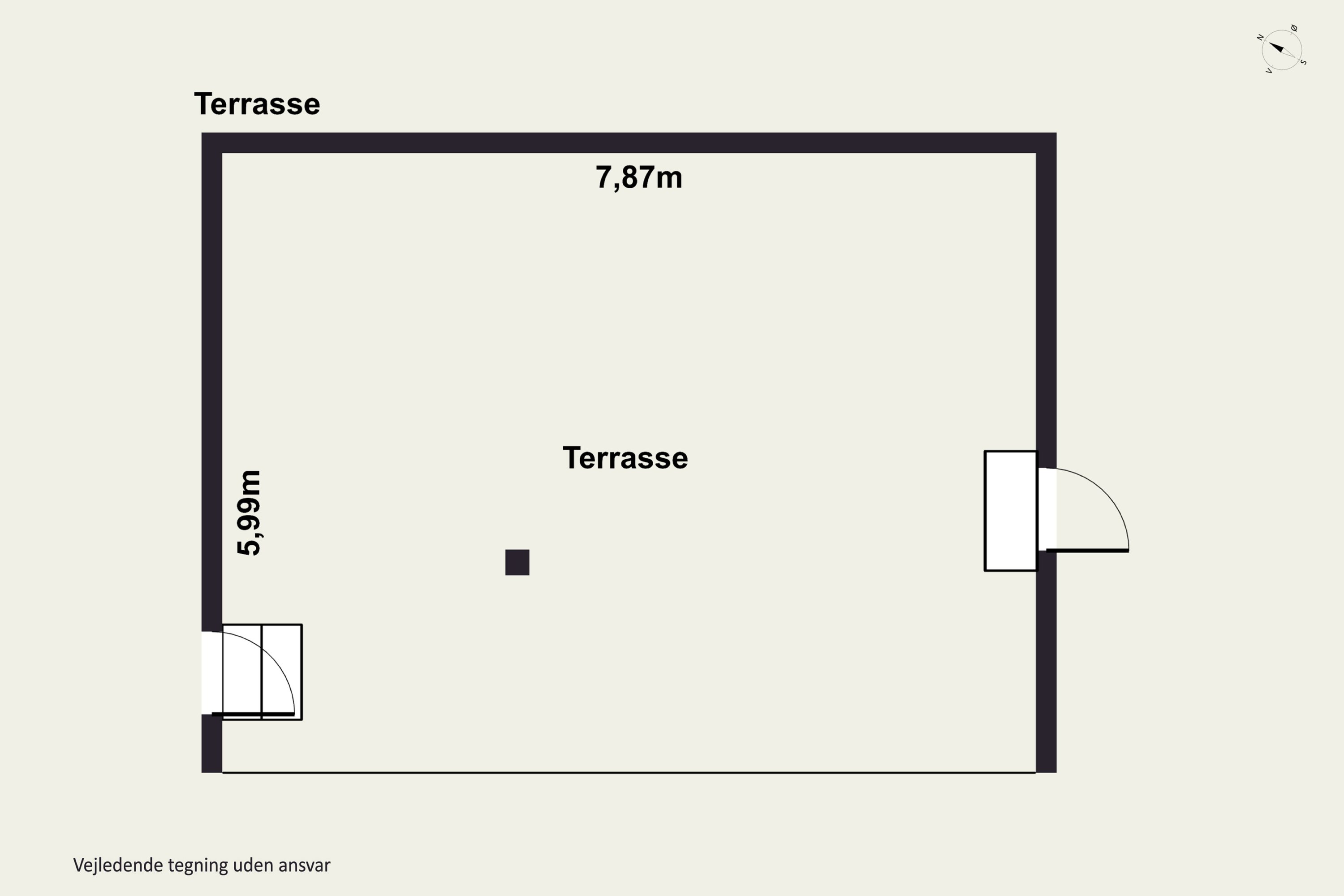Plantegninger billede af Skovvej 1, 9800 Hjørring