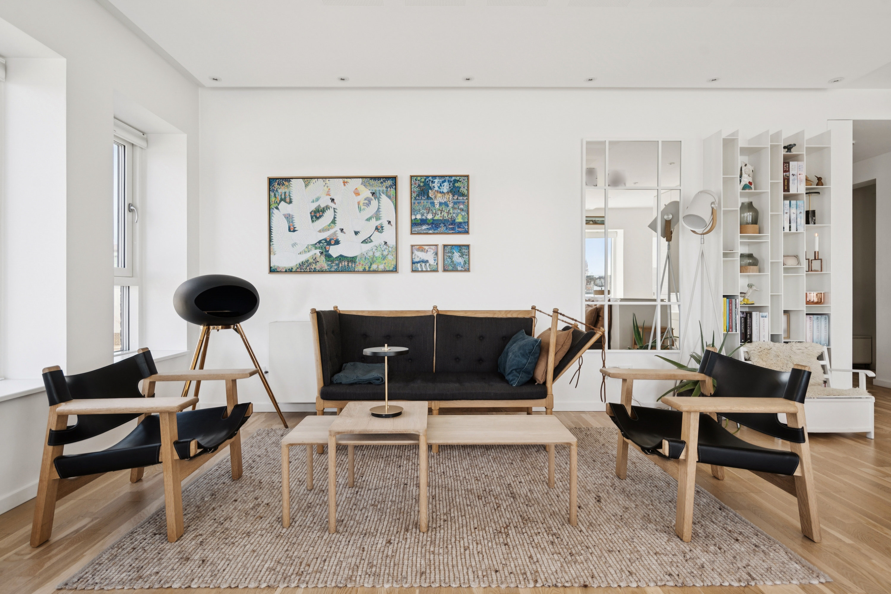 Fremhævet stue billede i fuldskærmstilstand. Billede af Havnegade 21, 1. 1., 9400 Nørresundby