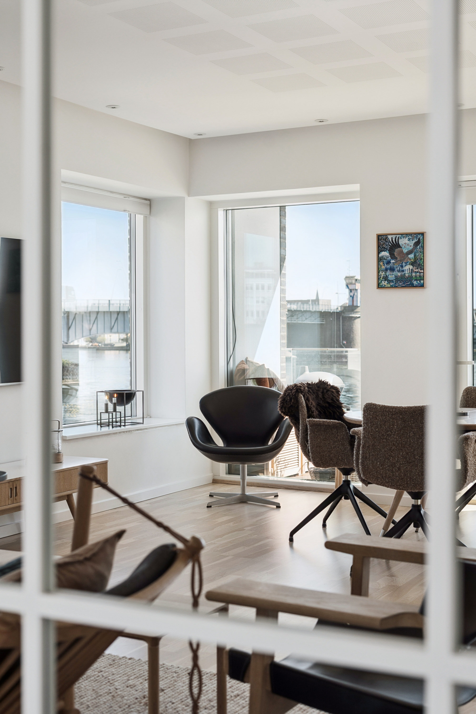 Fremhævet stue billede i fuldskærmstilstand. Billede af Havnegade 21, 1. 1., 9400 Nørresundby