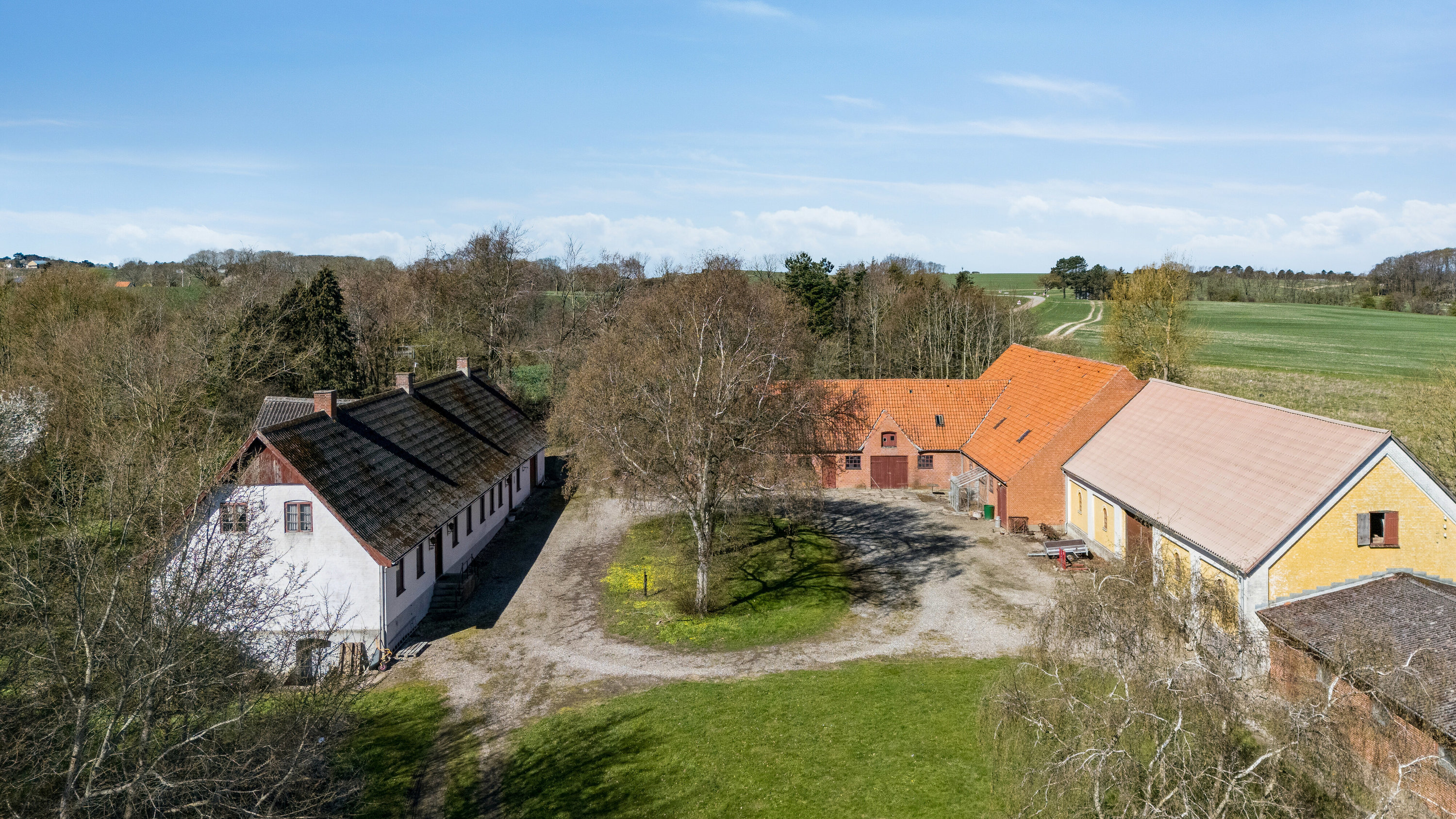 Fremhævet luftfoto billede i fuldskærmstilstand. Billede af Lillesøvej 160, 4400 Kalundborg