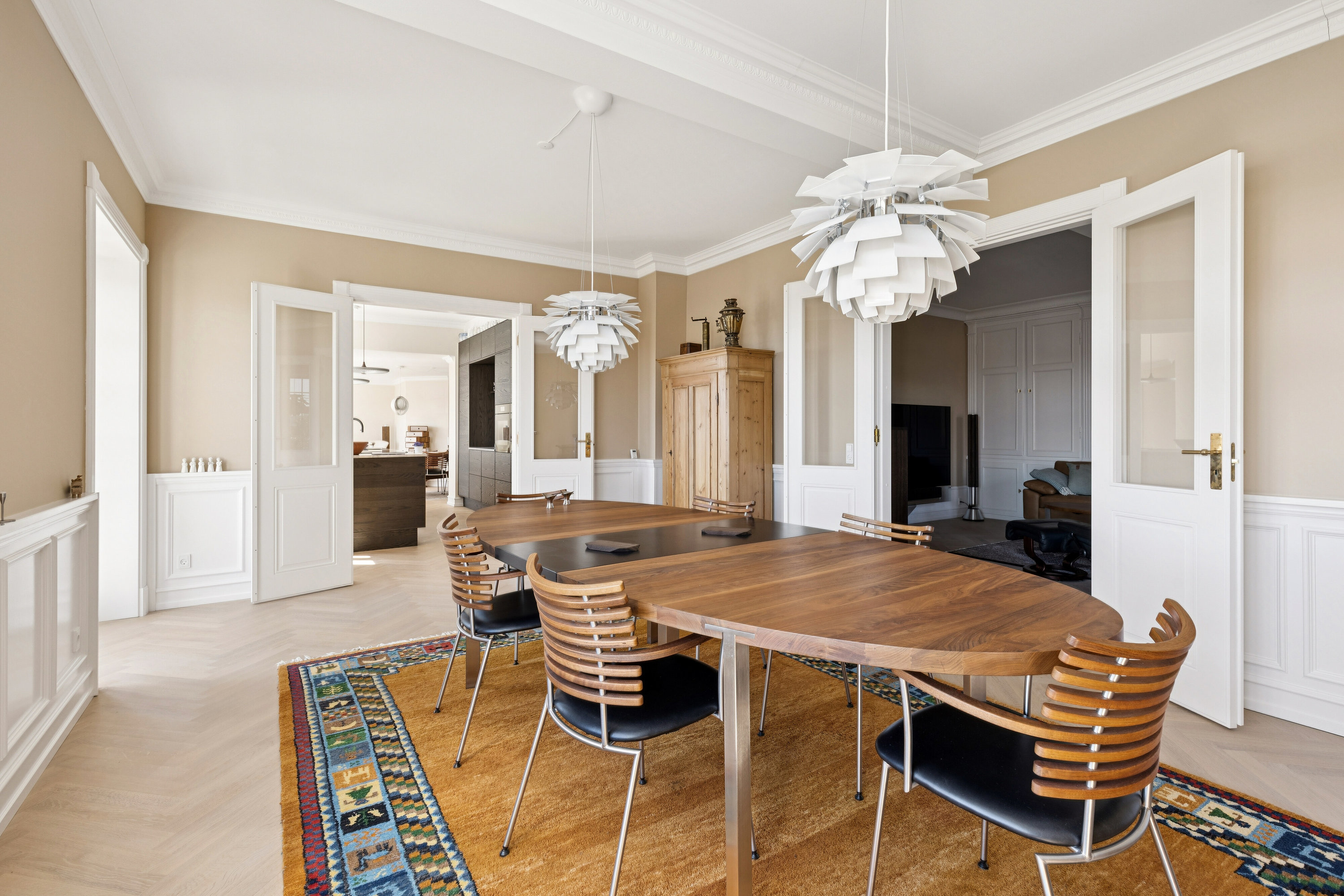 Fremhævet spisestue billede i fuldskærmstilstand. Billede af Lundevej 26, 4400 Kalundborg