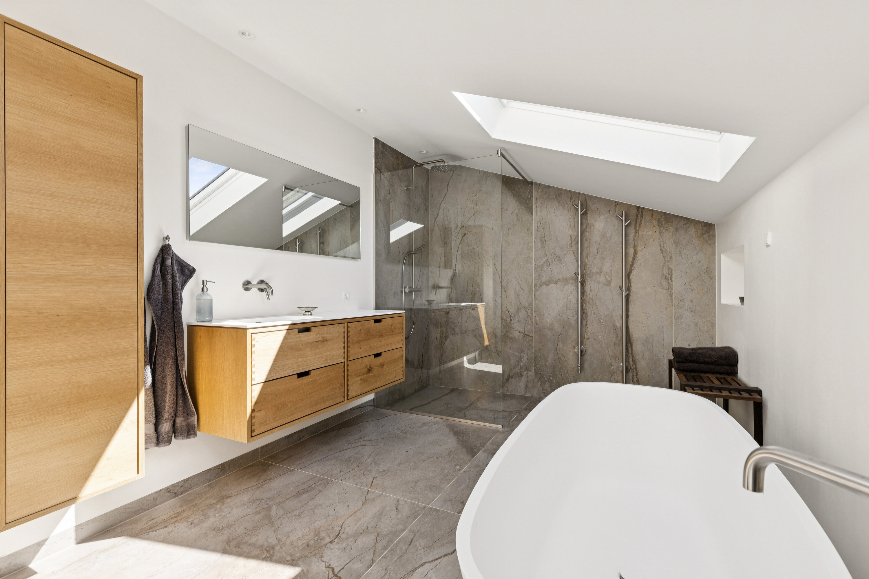 Fremhævet badeværelse billede i fuldskærmstilstand. Billede af Lundevej 26, 4400 Kalundborg